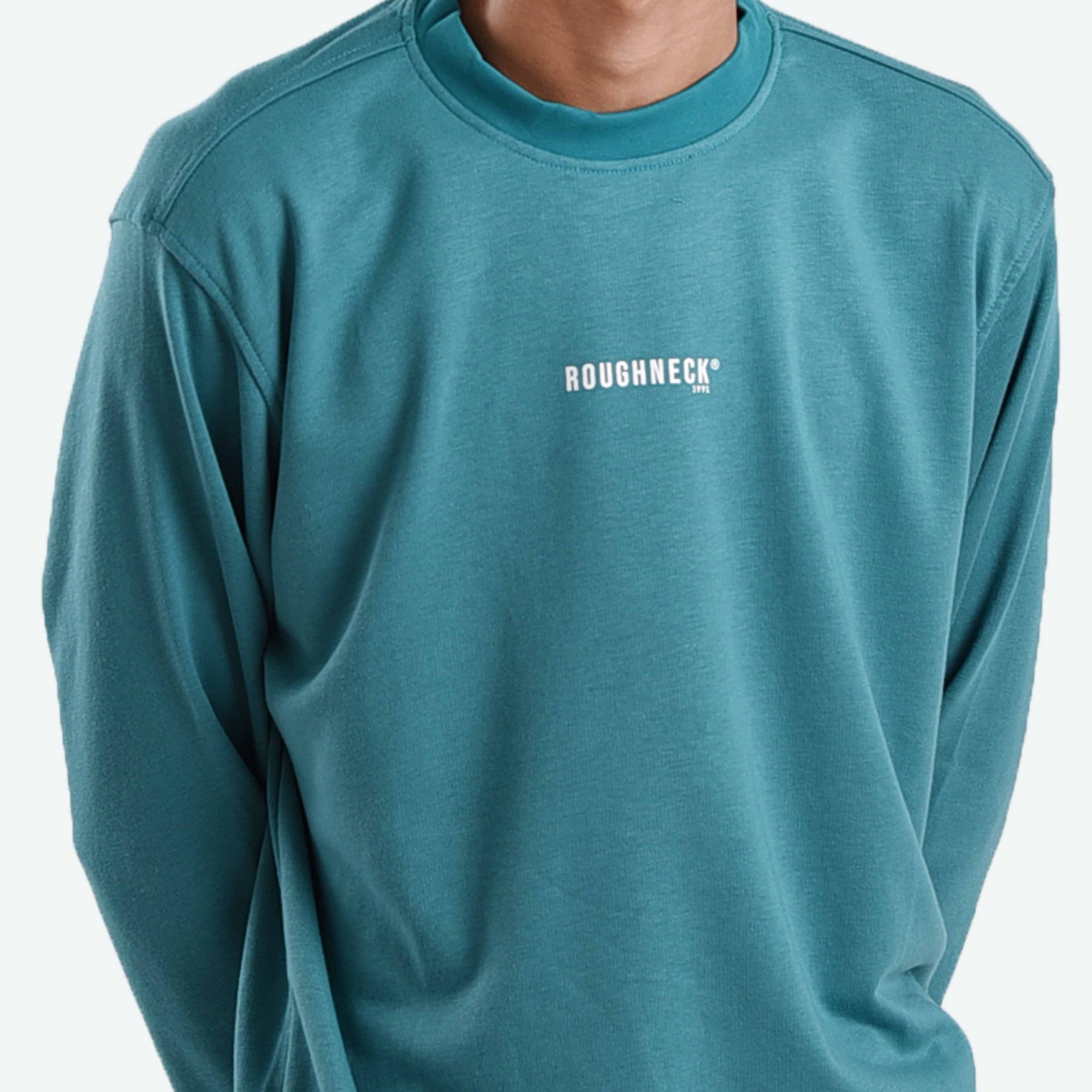 CT012 Tosca Mini Sig White Crewneck