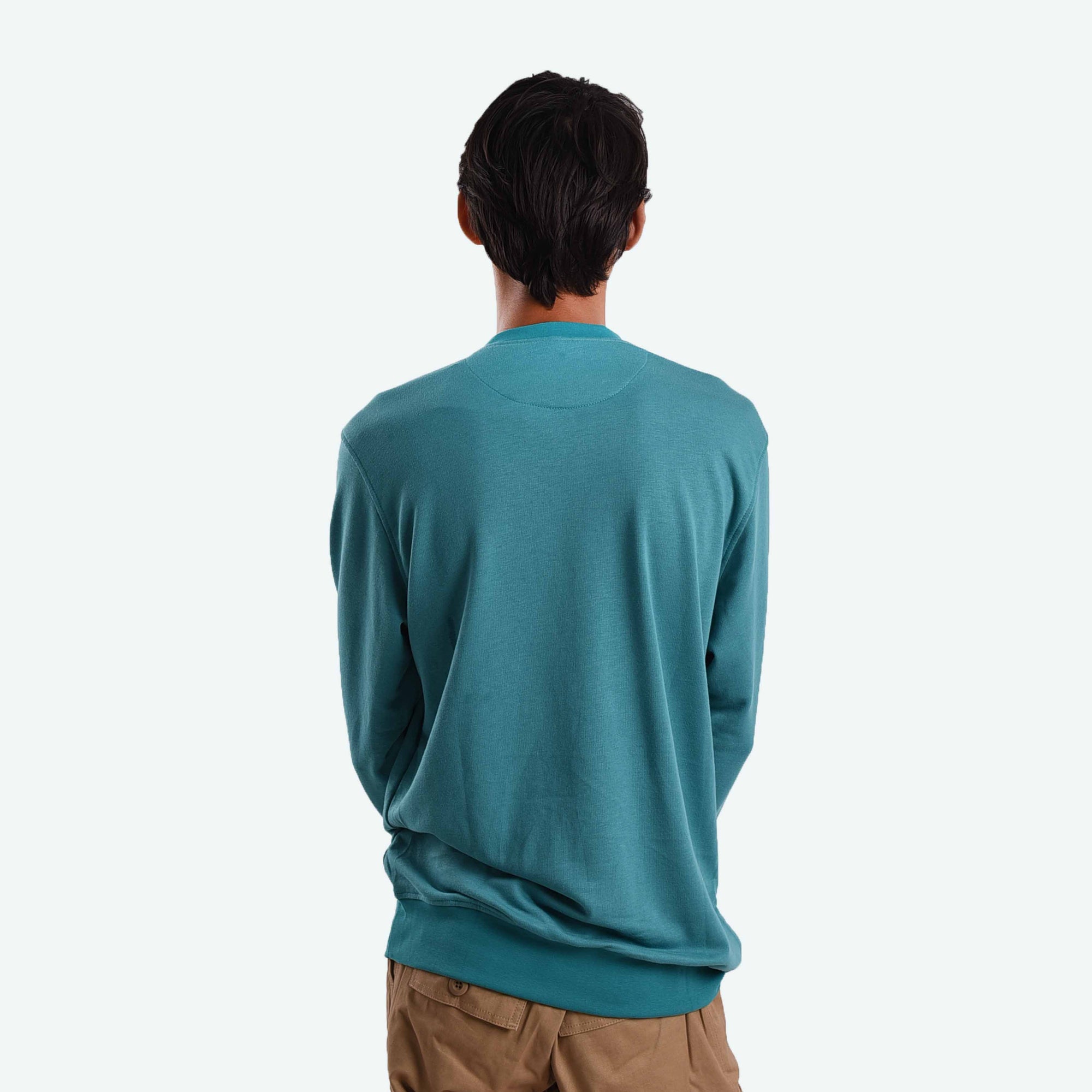 CT012 Tosca Mini Sig White Crewneck