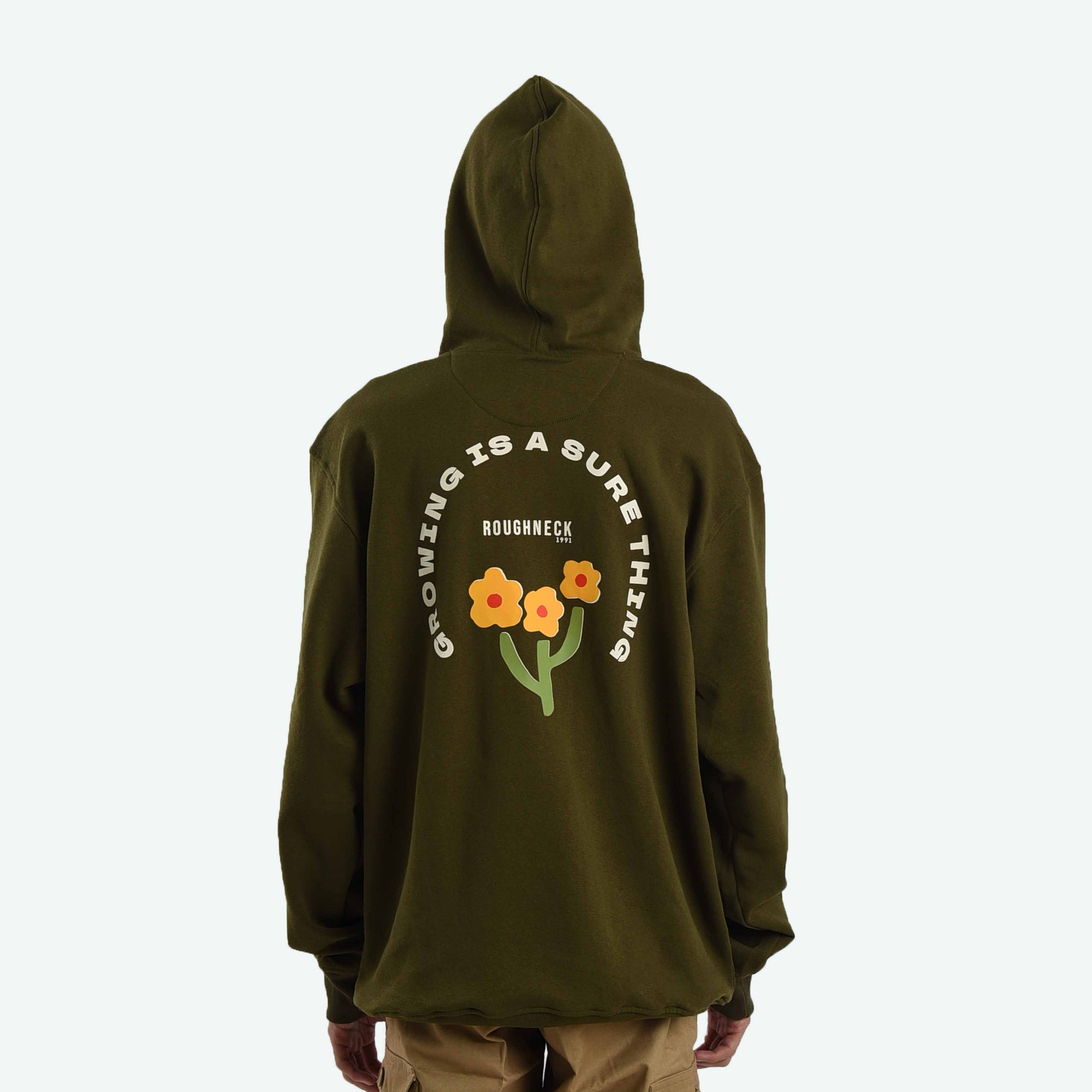 H628 Army Growing Sure Hoodie