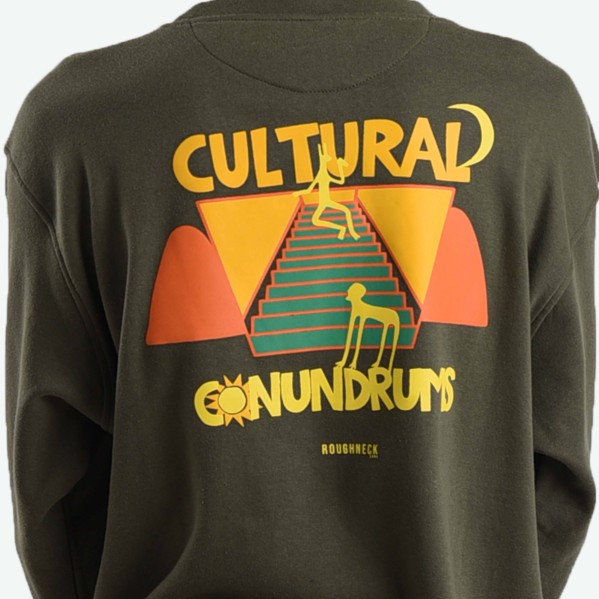 SS335 Olive Cultural Conundrum Crewneck