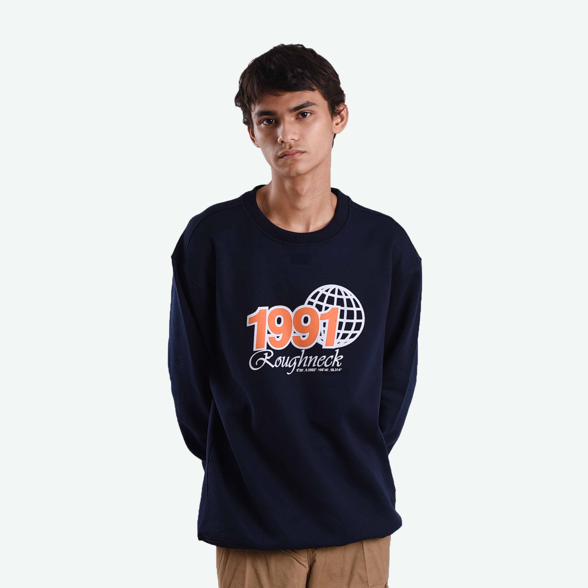 SS341 1991 Nationale Navy Crewneck