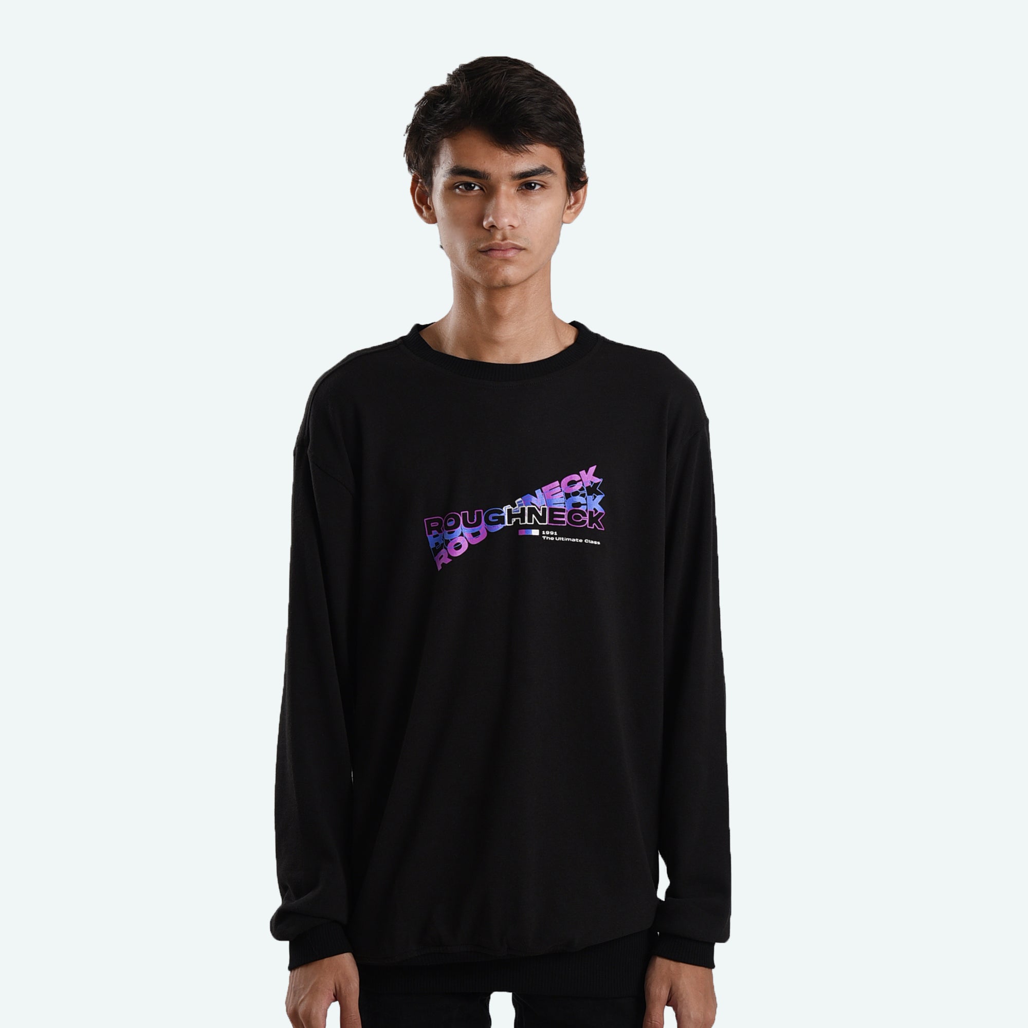 SS378 Black Ultimate Class Crewneck