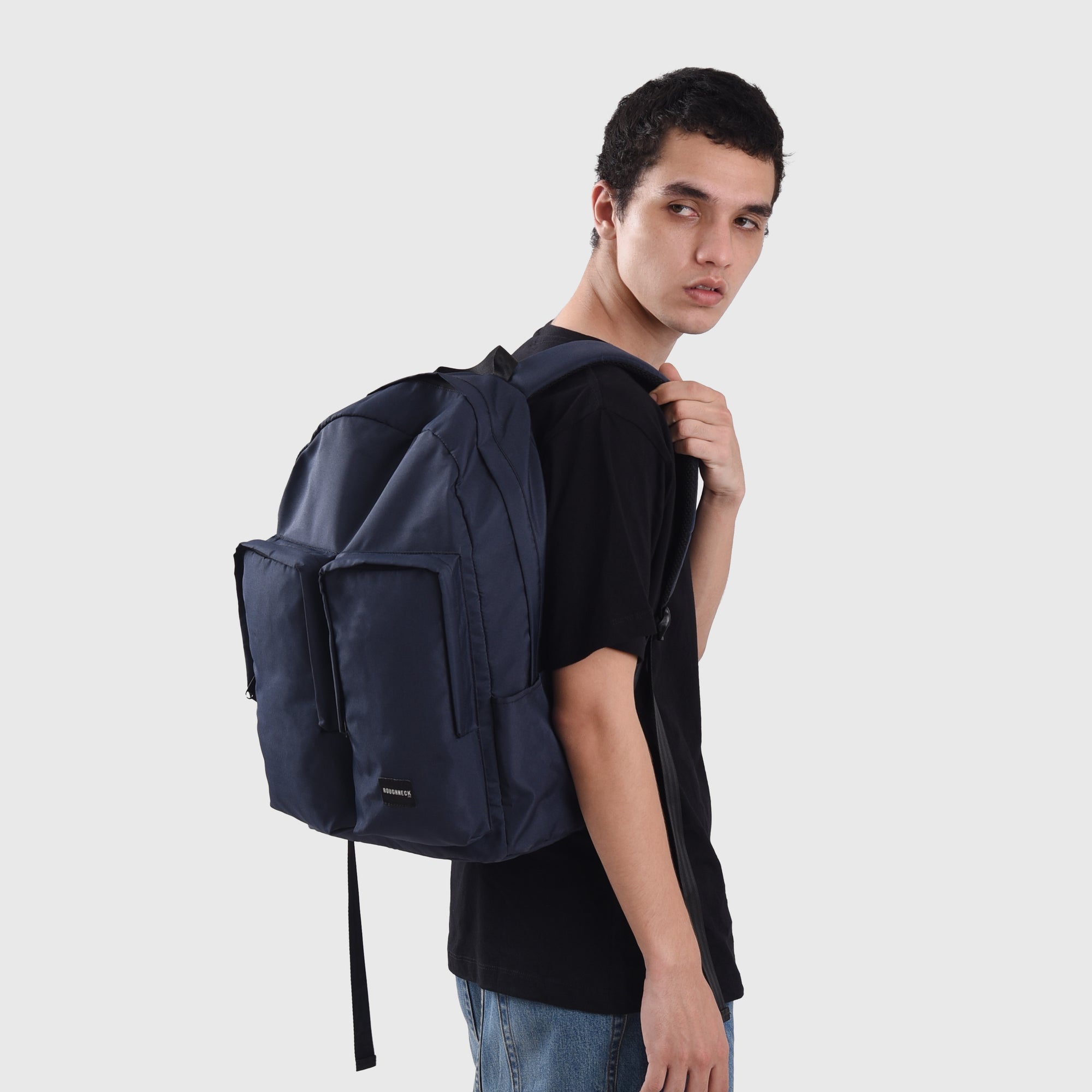 BP013 Navy Good Karma Backpack