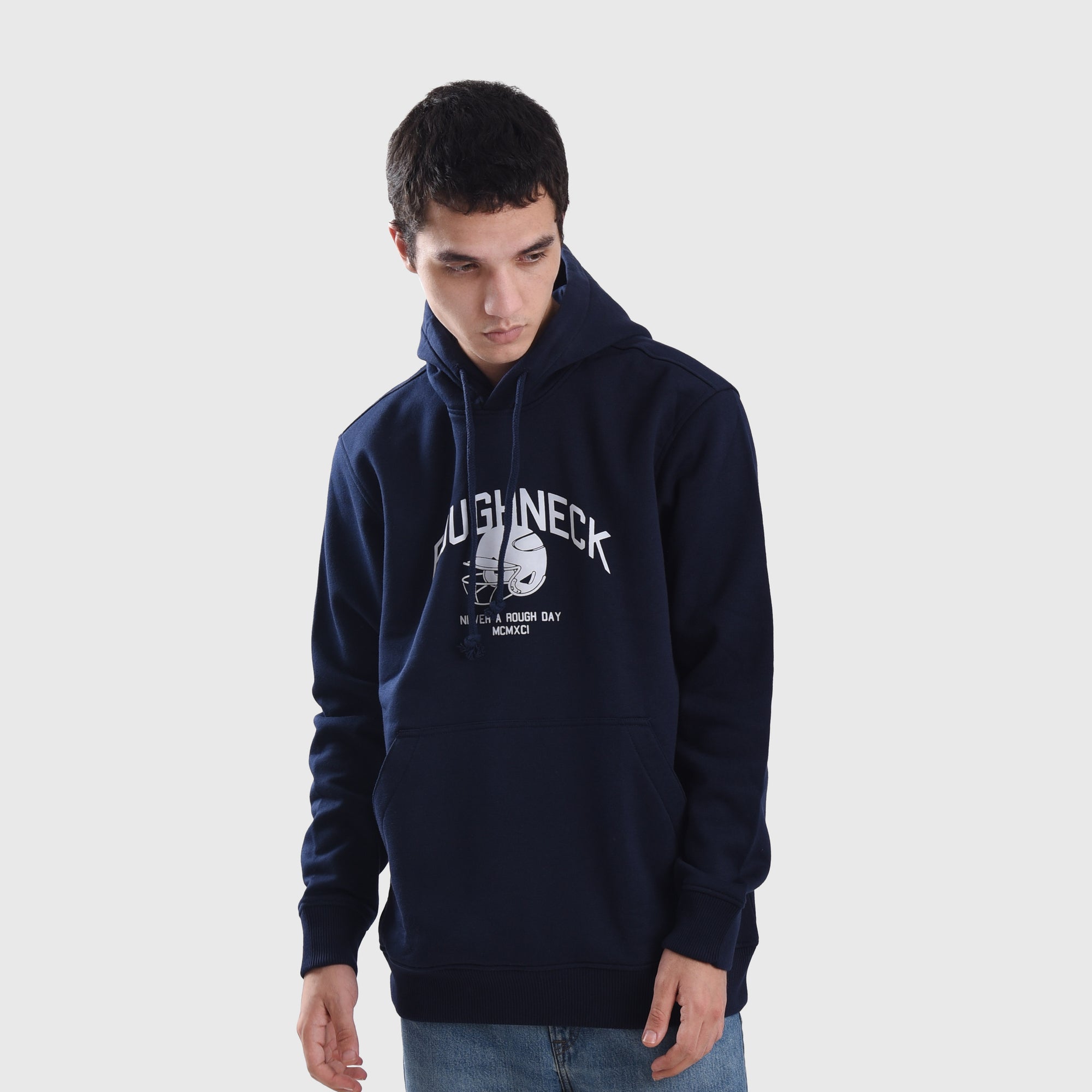 H950 Baseball Navy Hoodie