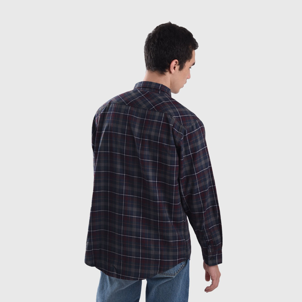 Roughneck FS043 Azure Navy Flannel Shirt