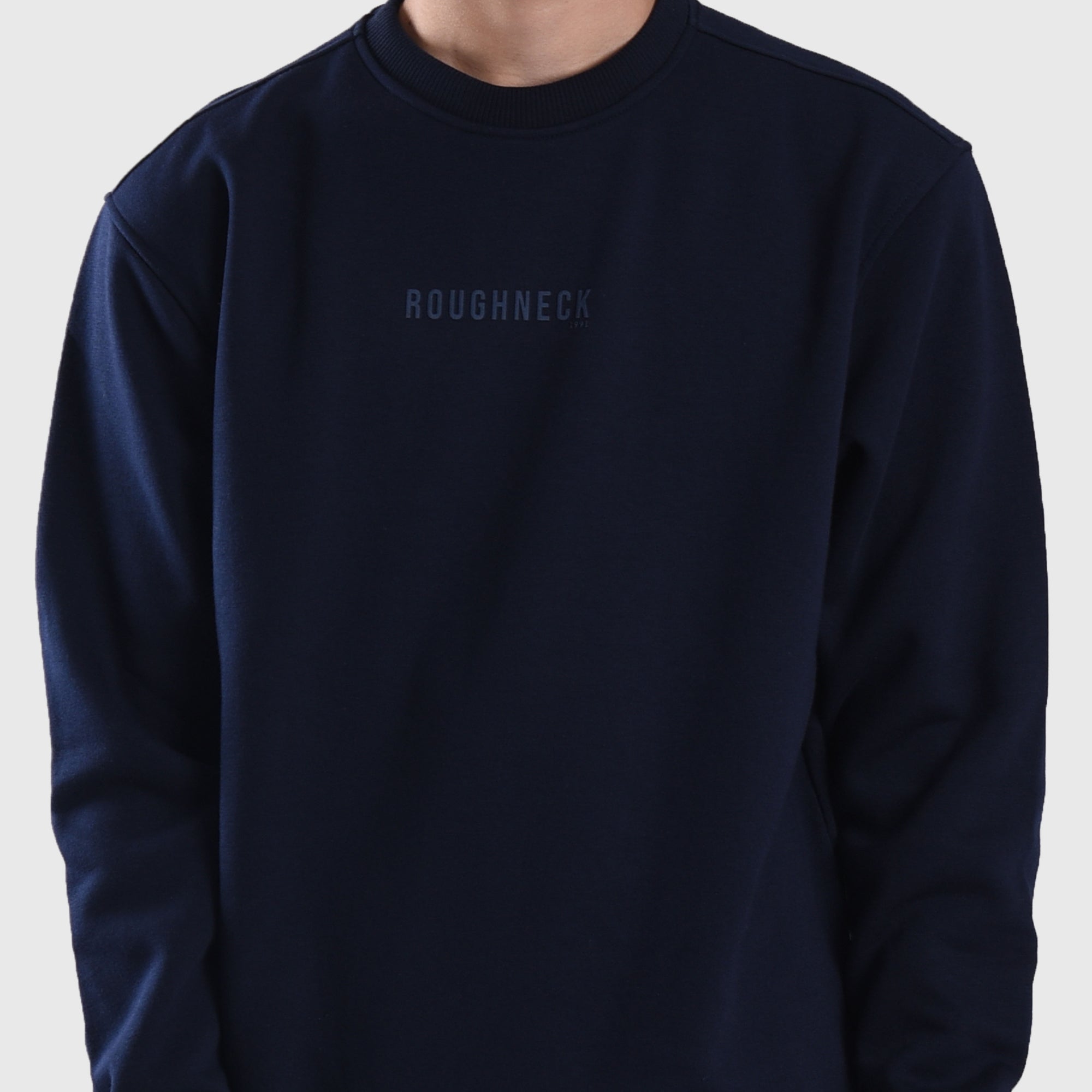 SS452 Navy HD Mini Sig Crewneck