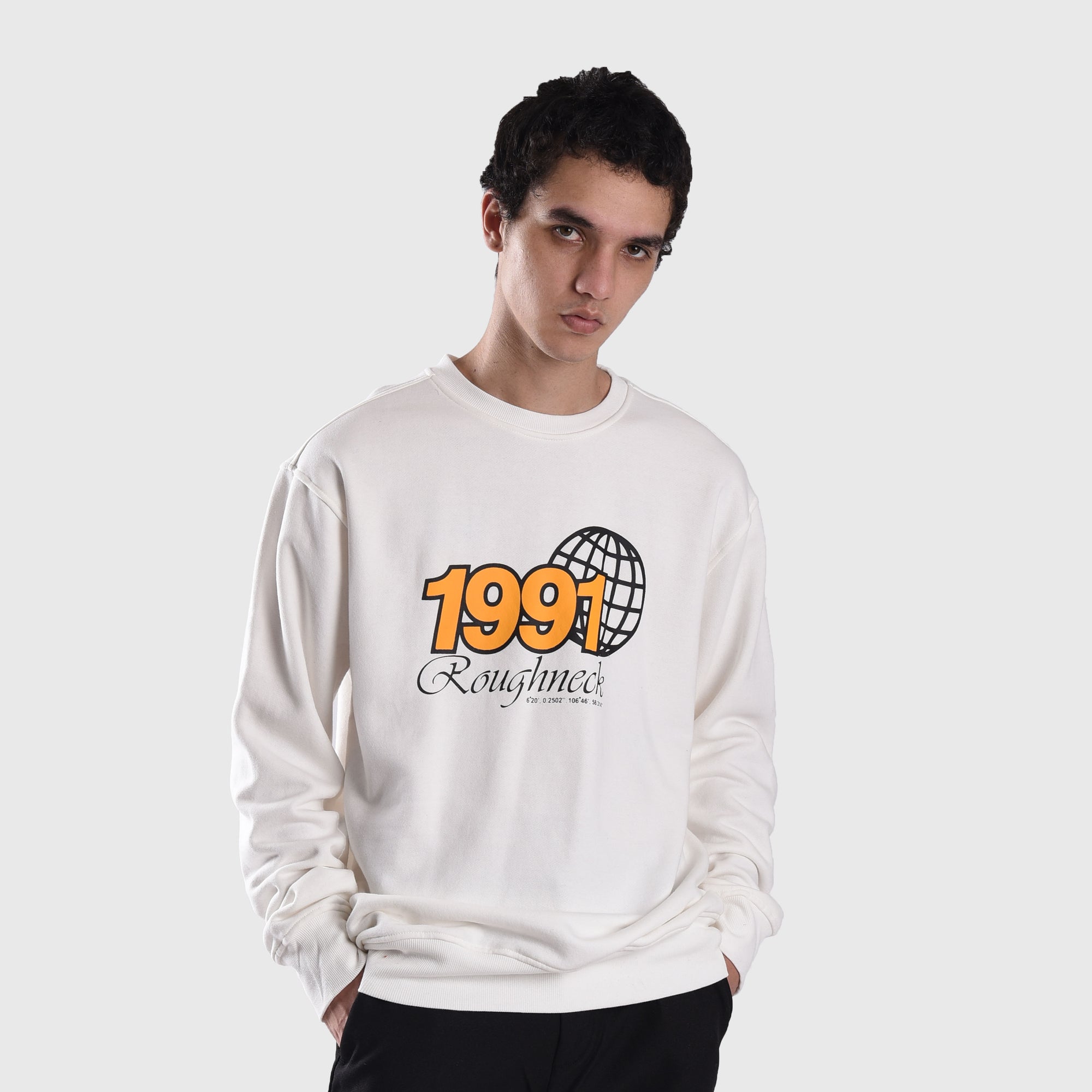 SS343 1991 Nationale Cream Crewneck