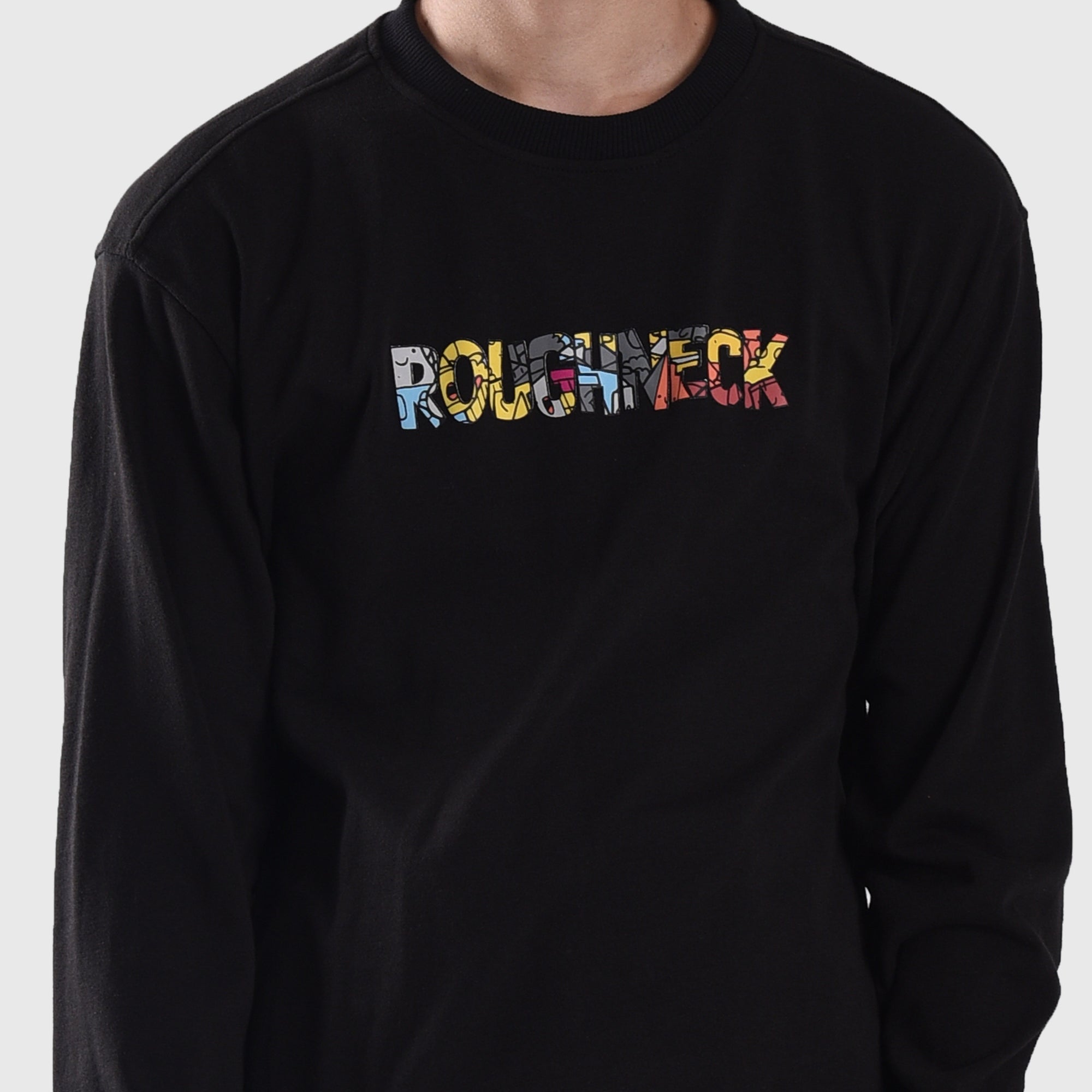 SS355 Doddle Dodge Black Crewneck