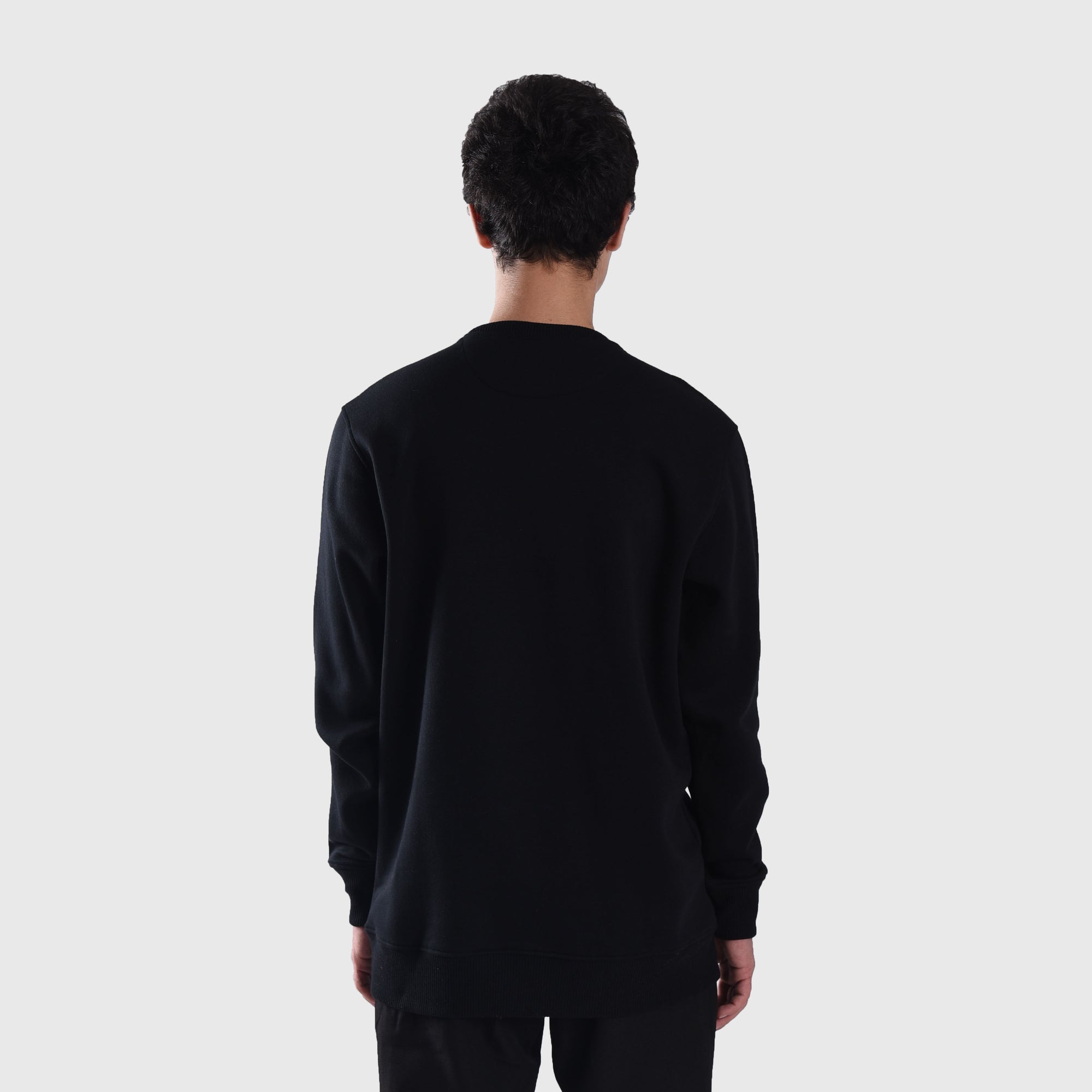 SS432 Black Mushroom Day Crewneck