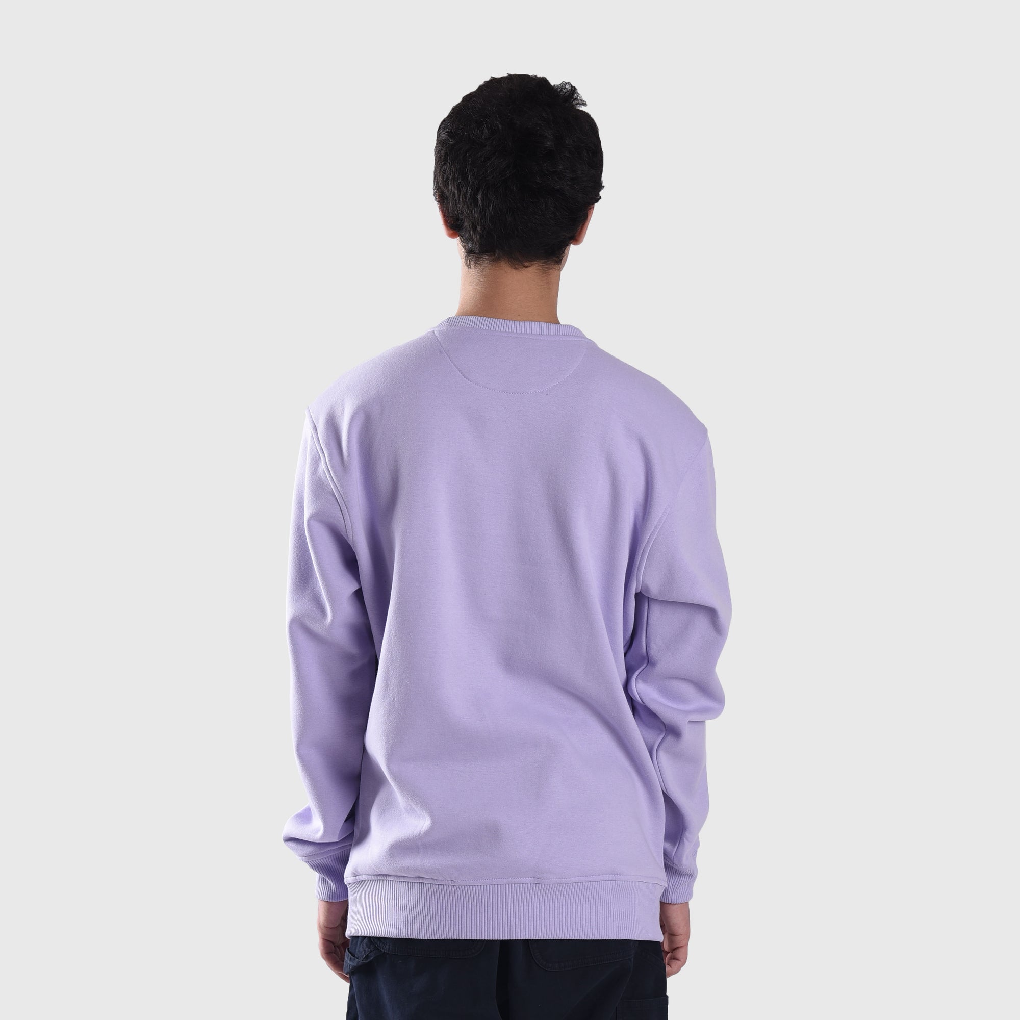 SS181 Lilac Jeff Gun Crewneck