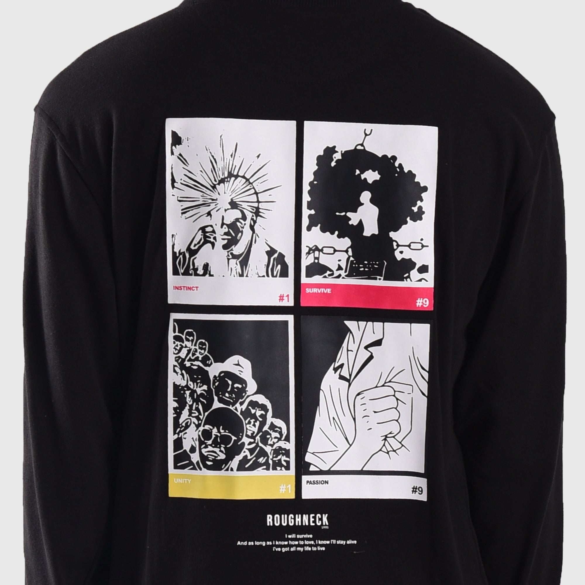 SS351 Pressing Black Crewneck