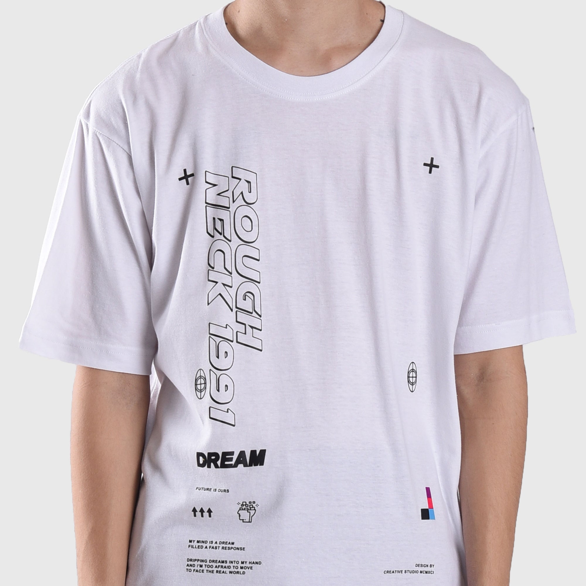 Roughneck T425 White Dreamer Tshirt