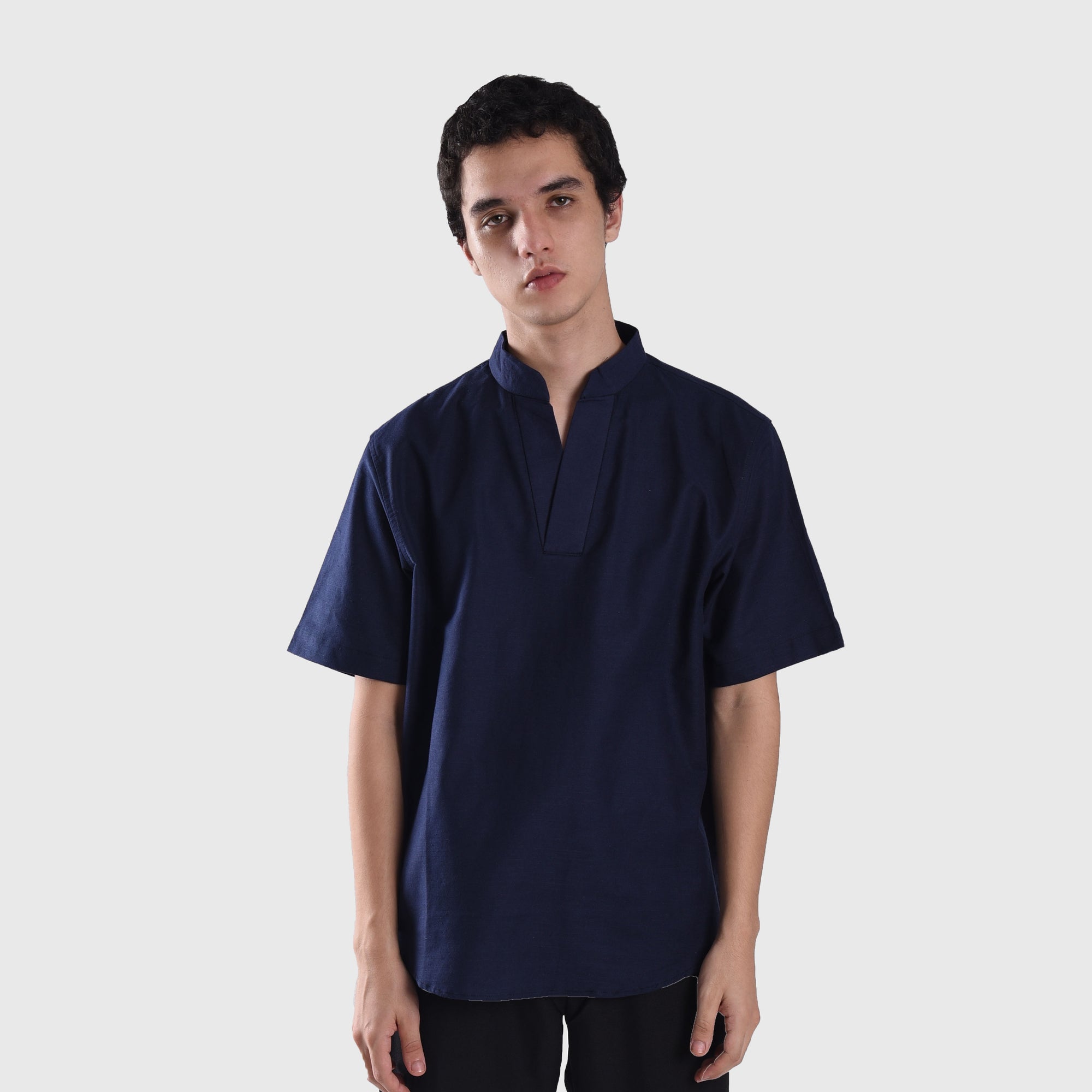 Roughneck KS143 Navy Syabab Koko Shirt