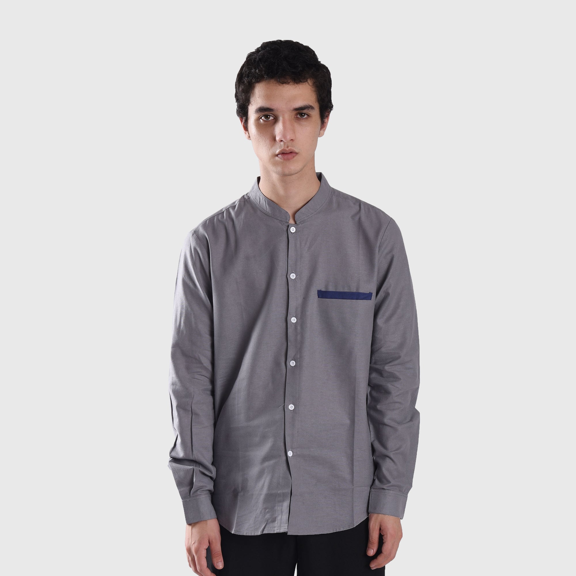 KS174 Grey Bayda Koko Shirt