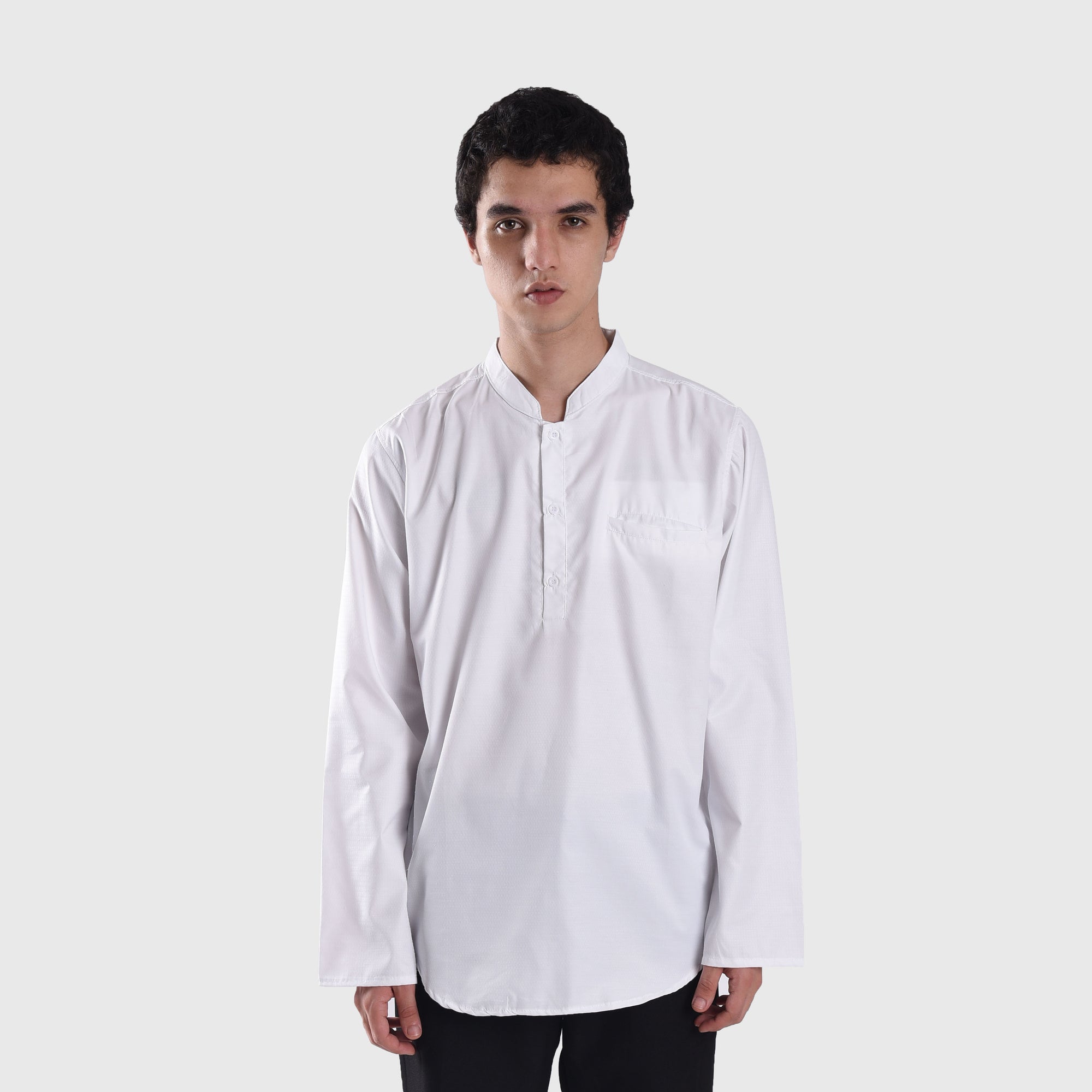 KS180 White Narail Koko Shirt