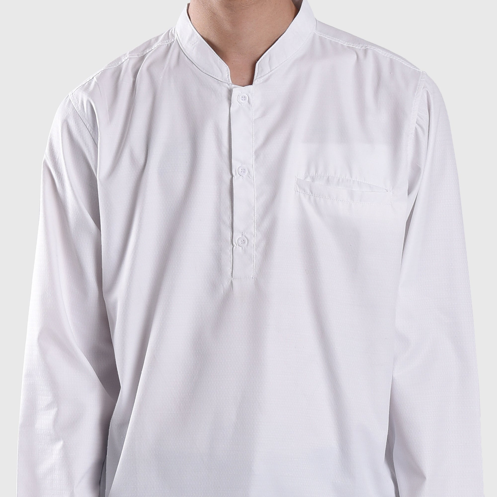 KS180 White Narail Koko Shirt