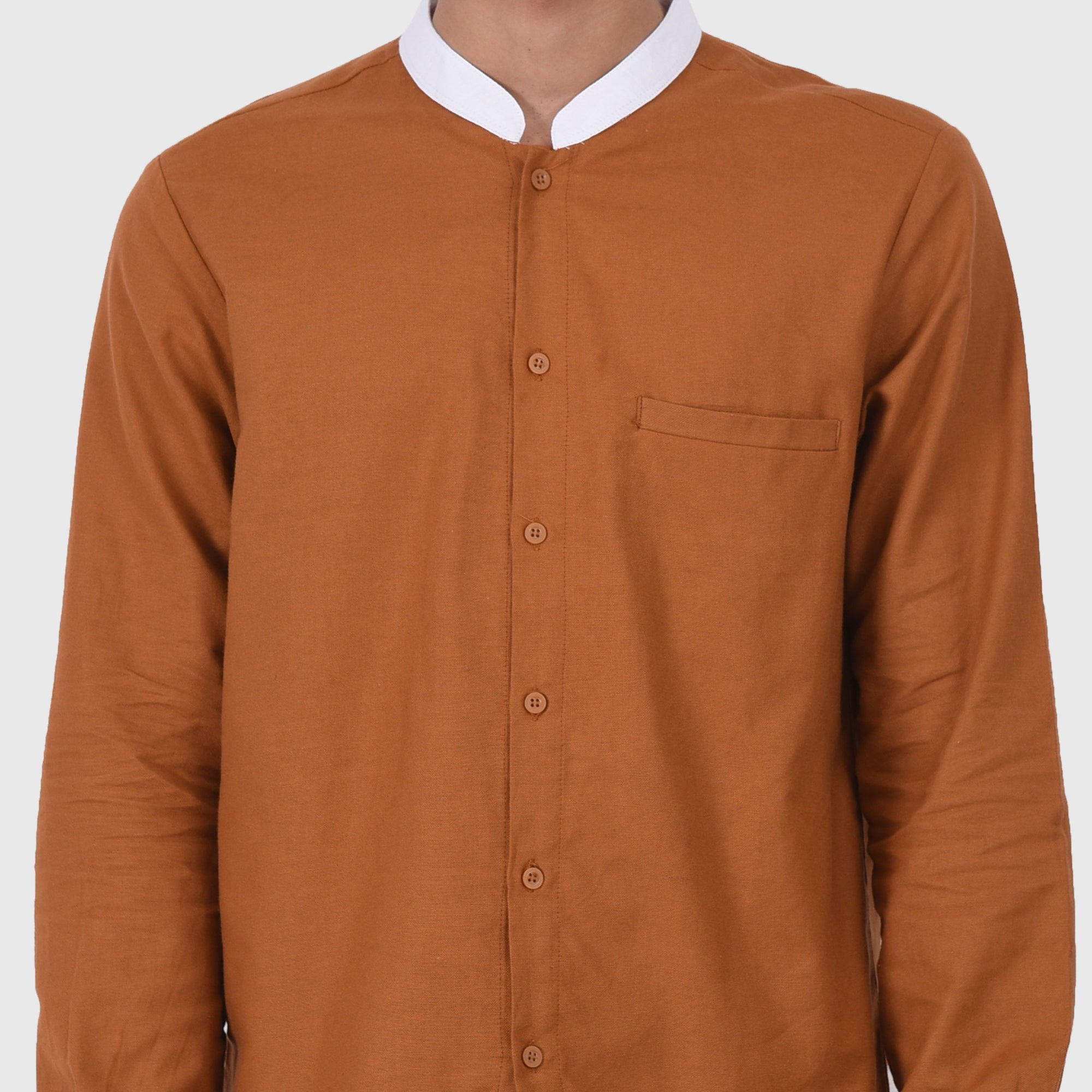 KS169 Mustard Ardabil Koko Shirt