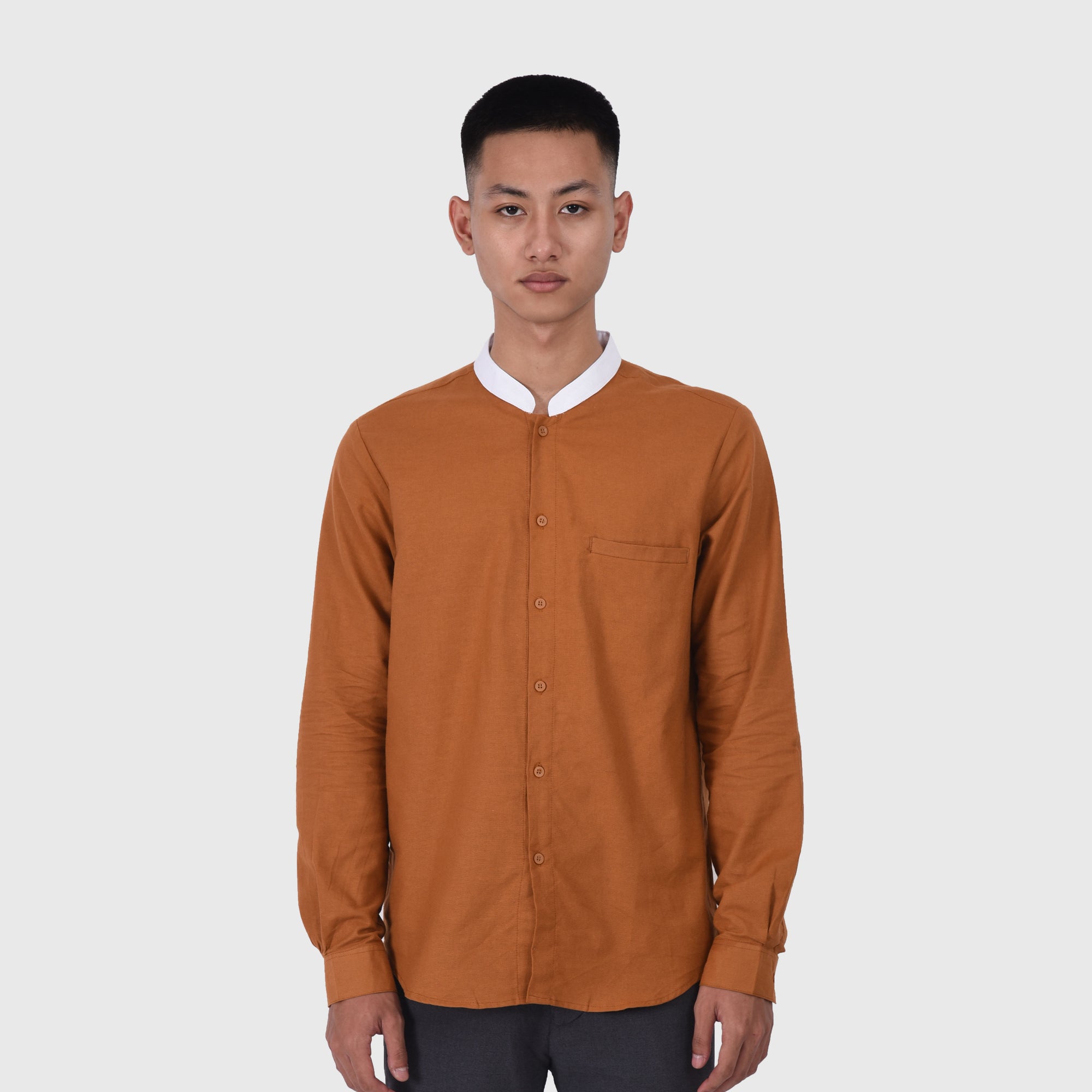 KS169 Mustard Ardabil Koko Shirt