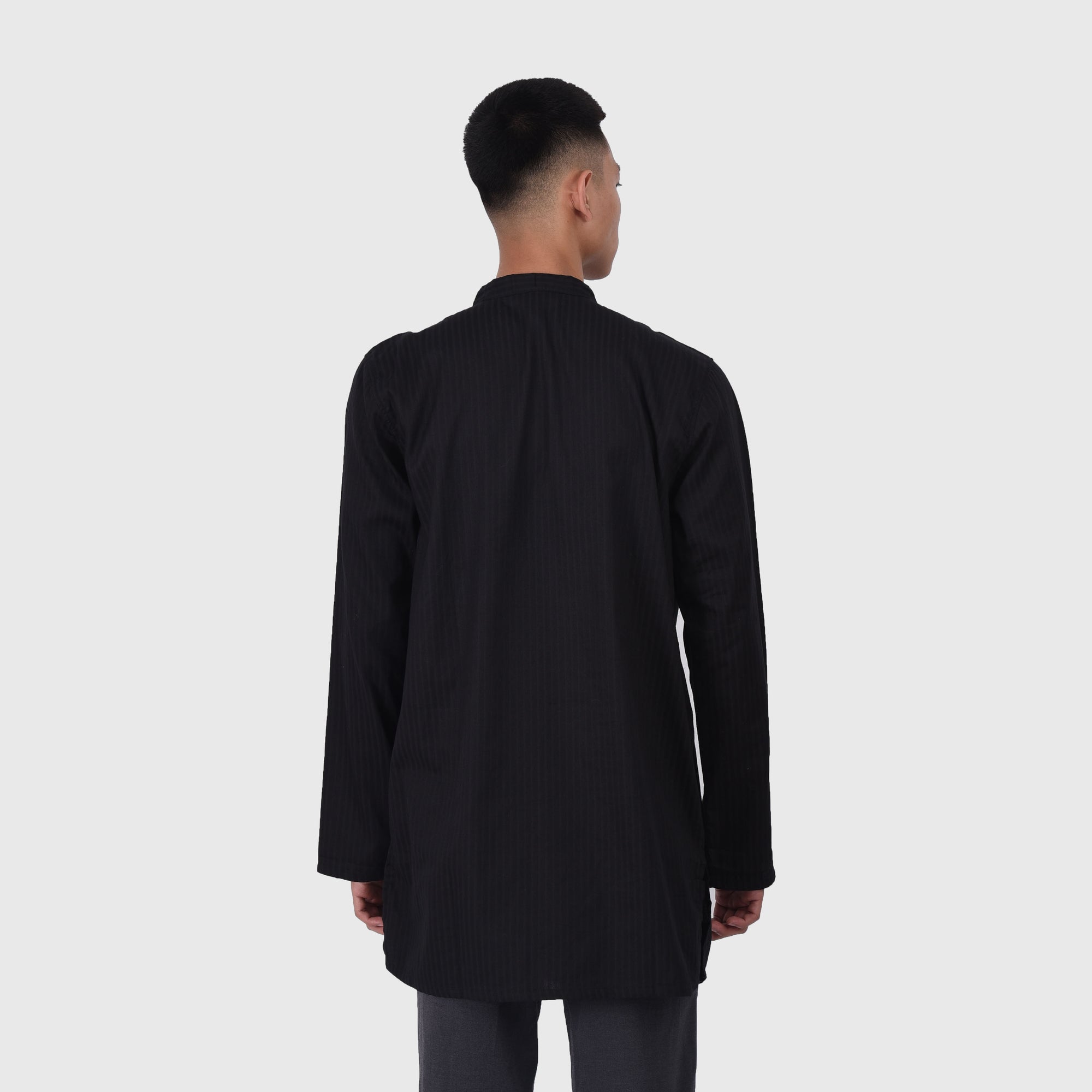 Roughneck KS179 Black Kashan Kurta Shirt