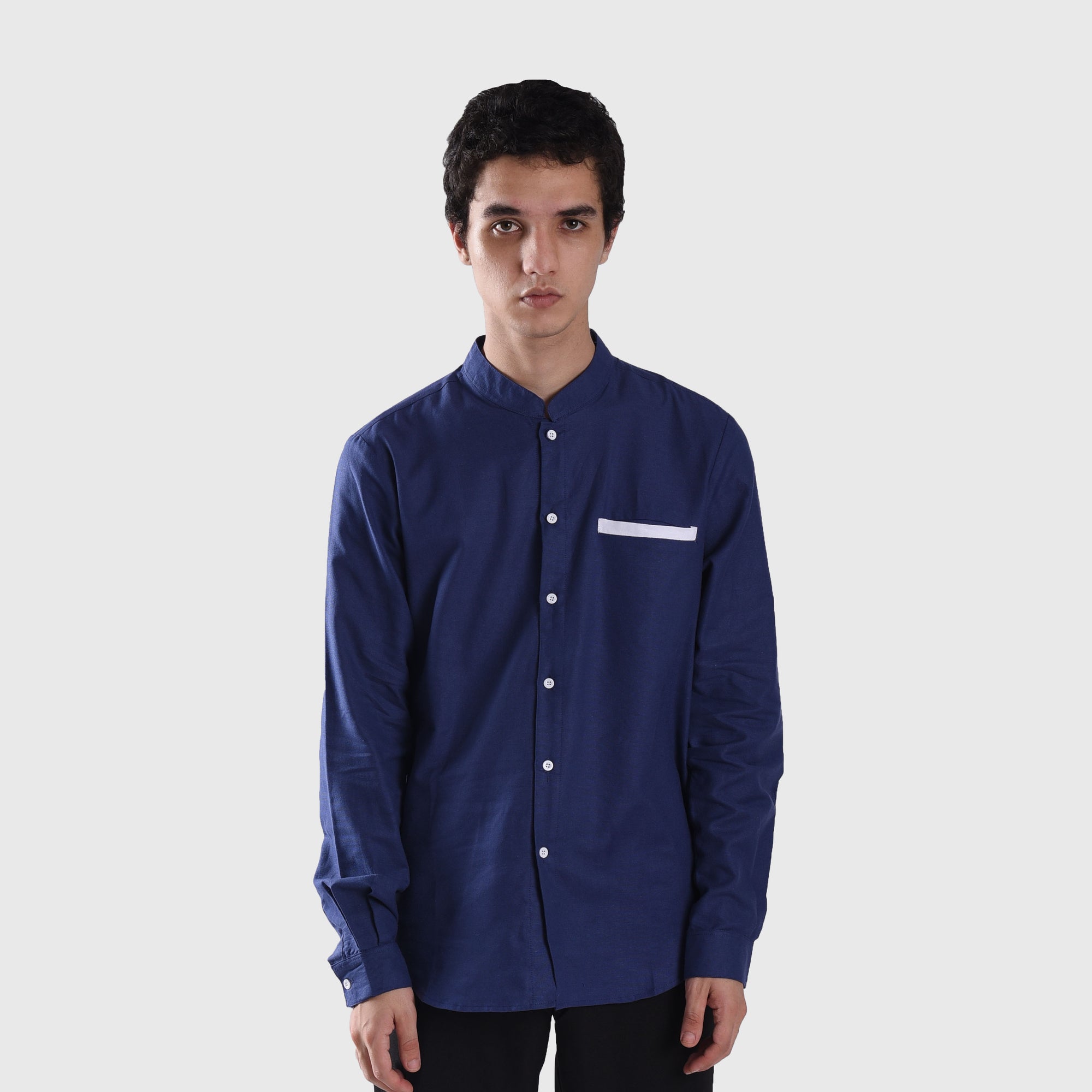 KS173 Navy Bayda Koko Shirt