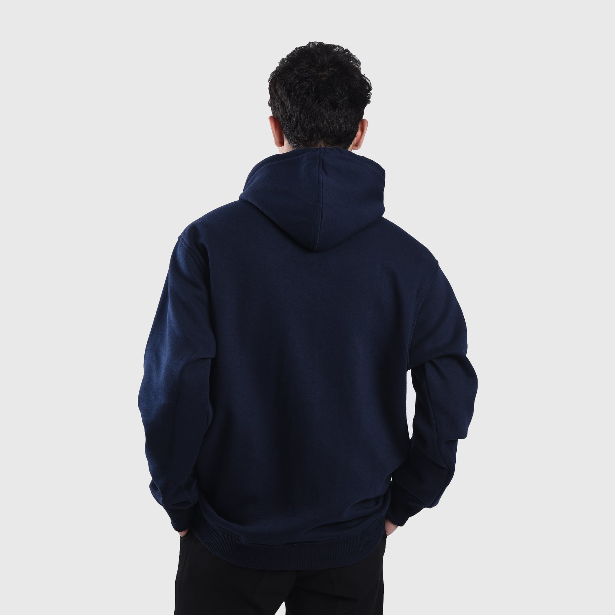 H1009 Navy HD Sig Hoodie