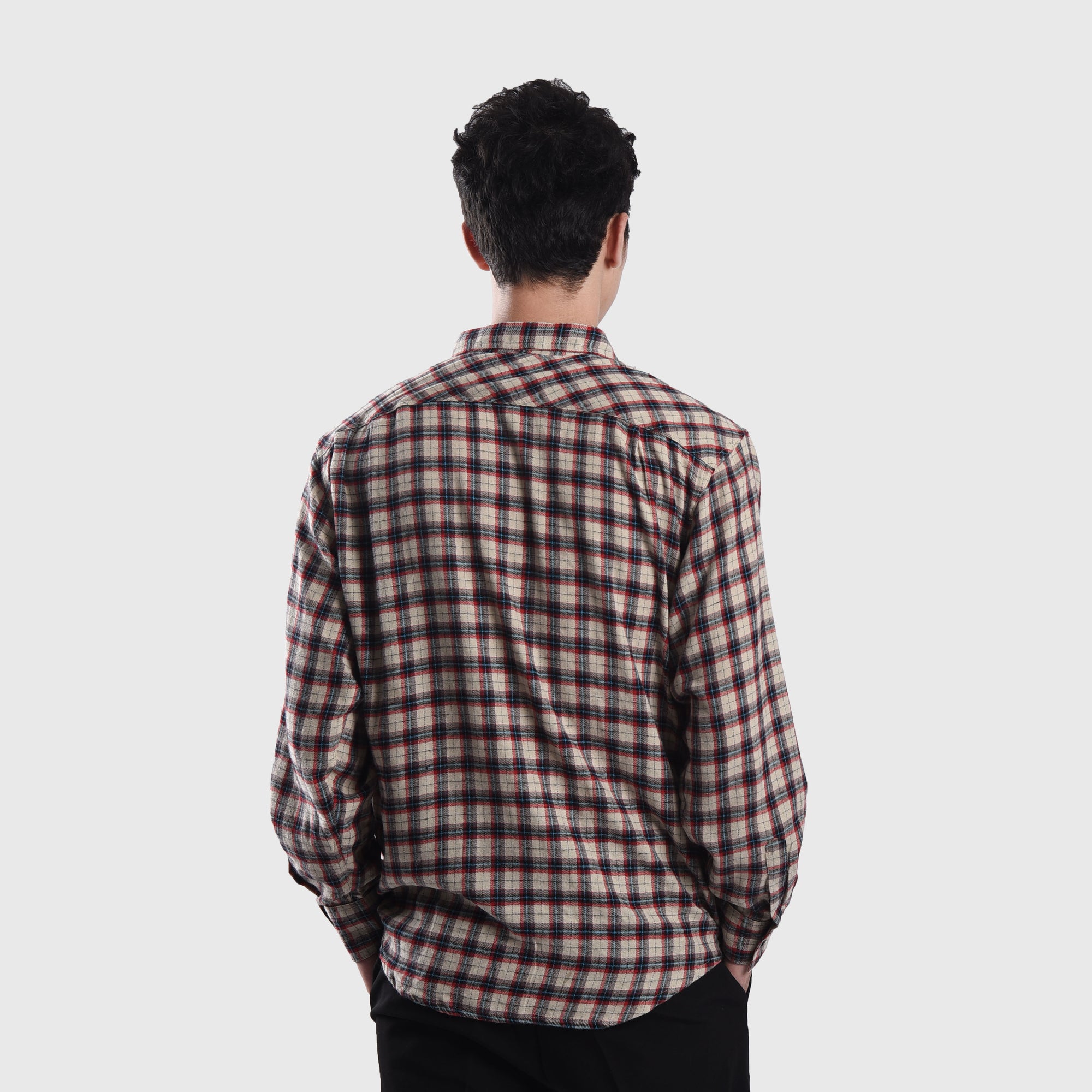 FS056 White Berry Flannel Shirt