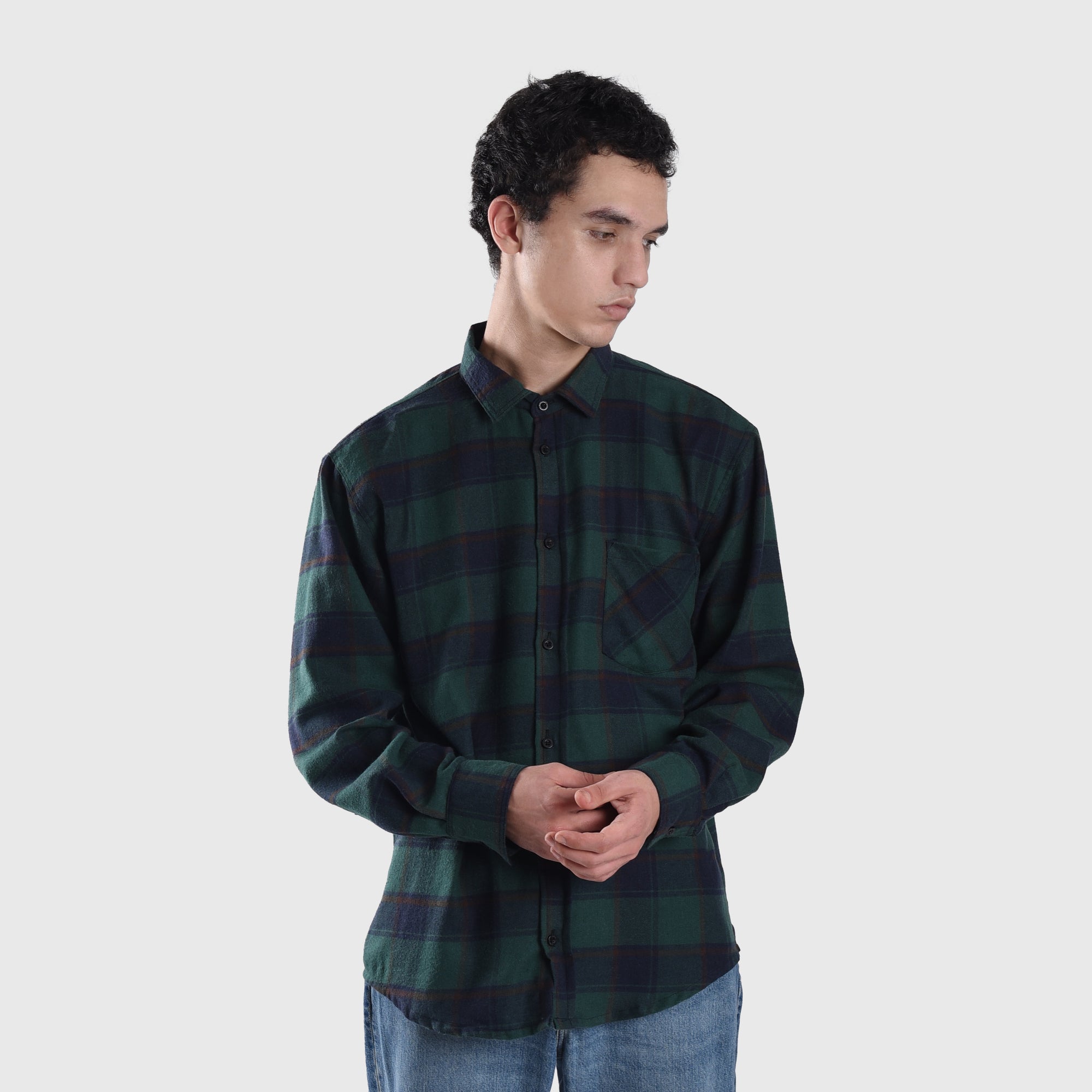 FS059 Ground Worms Flannel Shirt