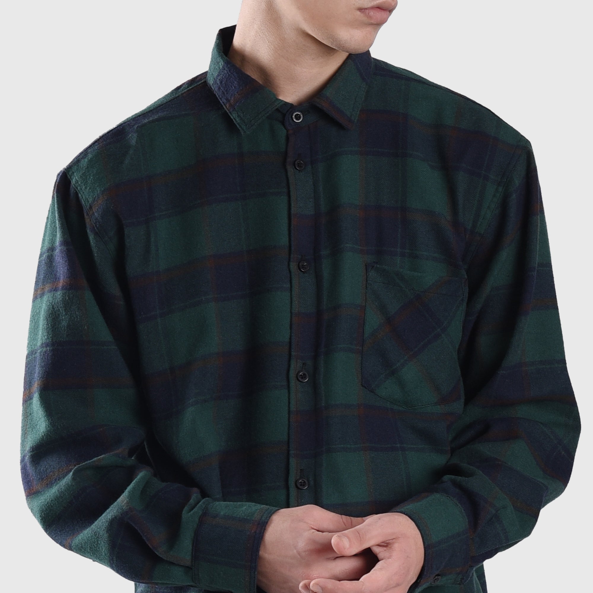 FS059 Ground Worms Flannel Shirt