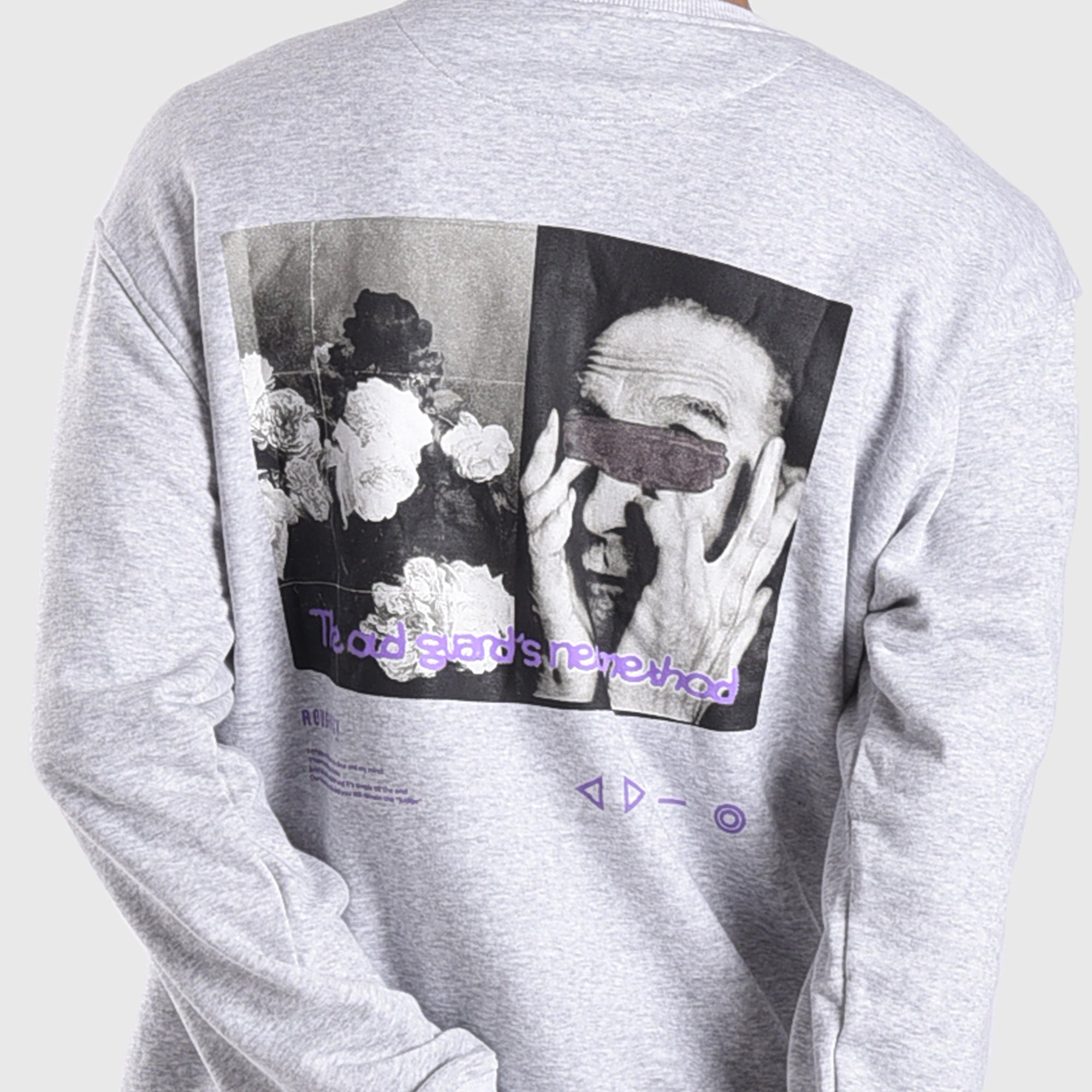 SS508 Misty Grey The Old Guards Crewneck