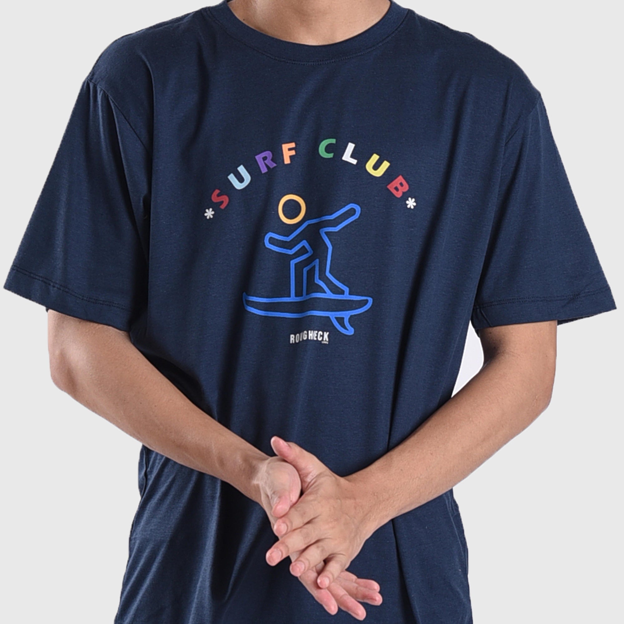 Roughneck T535 Navy Surf Club Tshirt