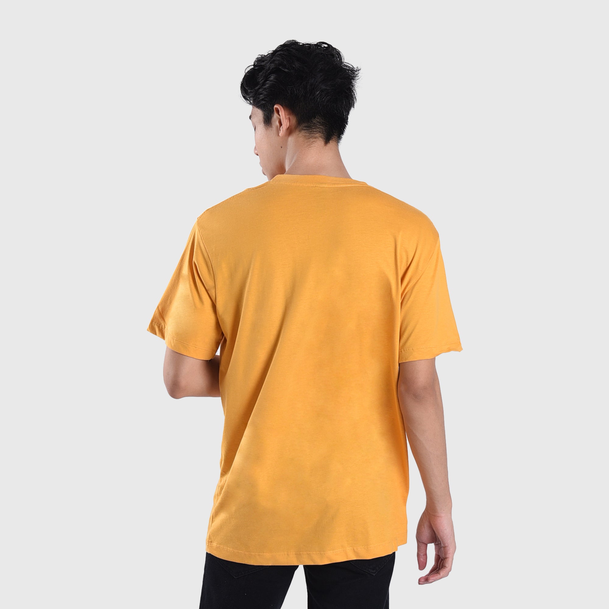 T264 1991 New Dimension Mustard Tshirt