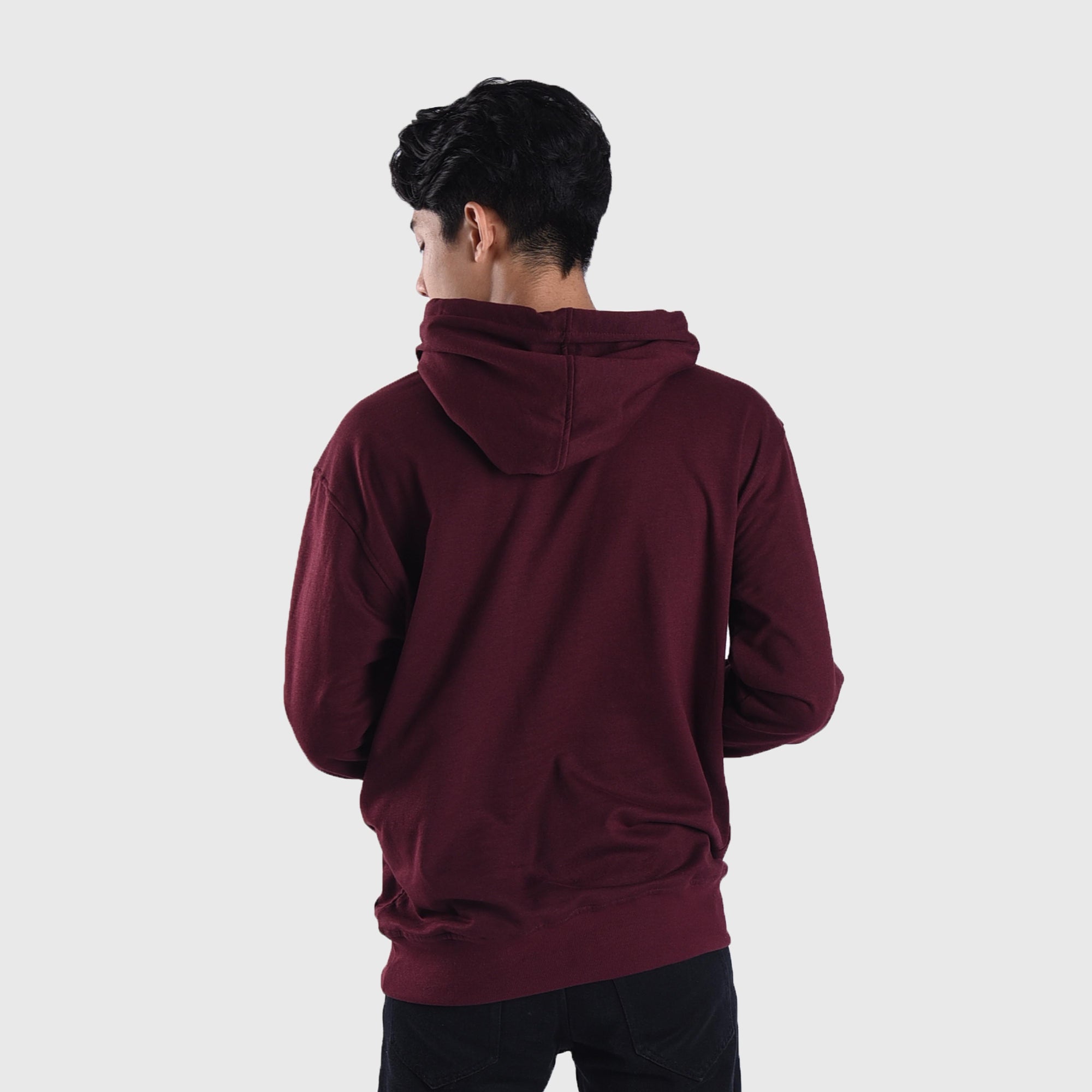 H1011 Maroon HD Sig Hoodie