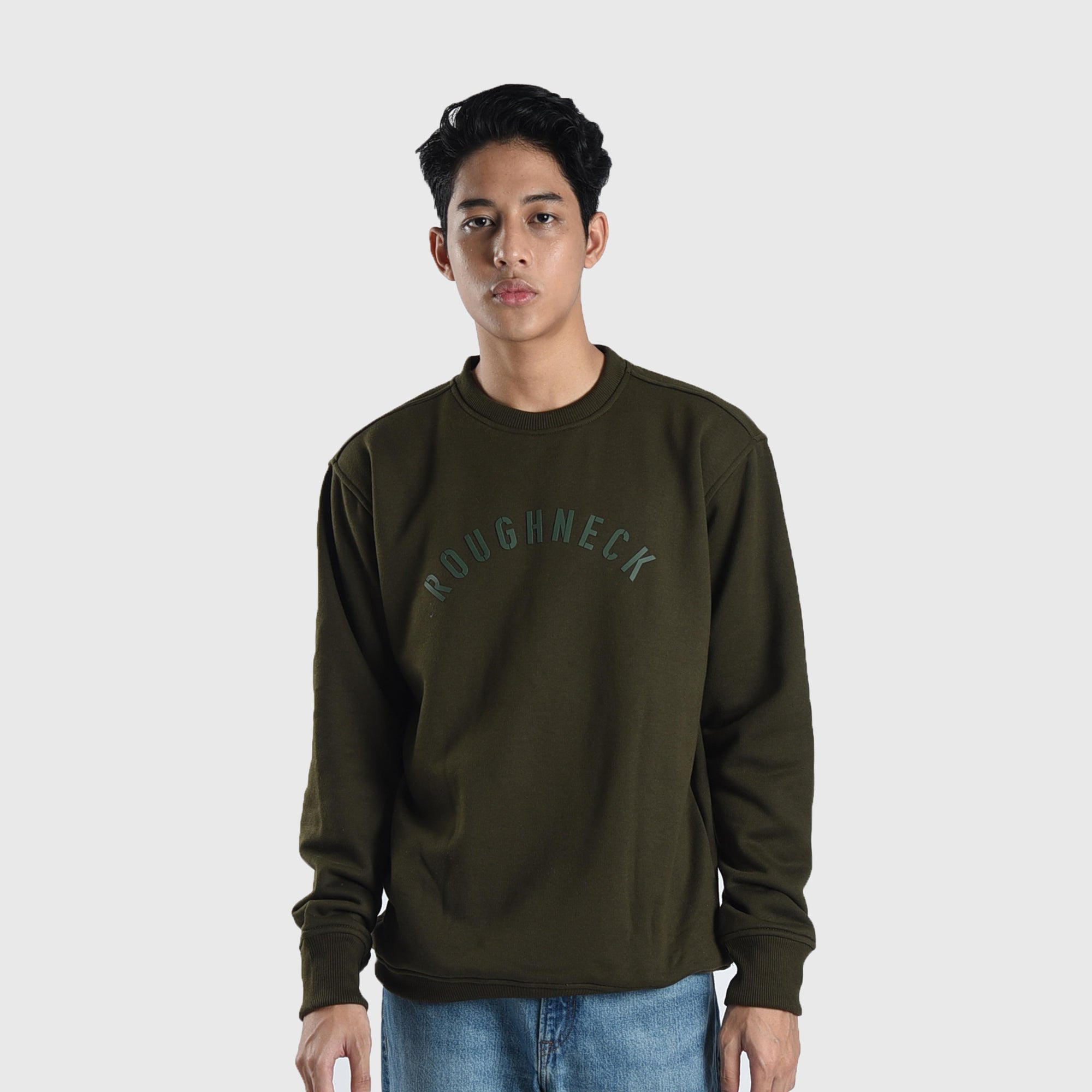 SS438 Army HD Sig Crewneck