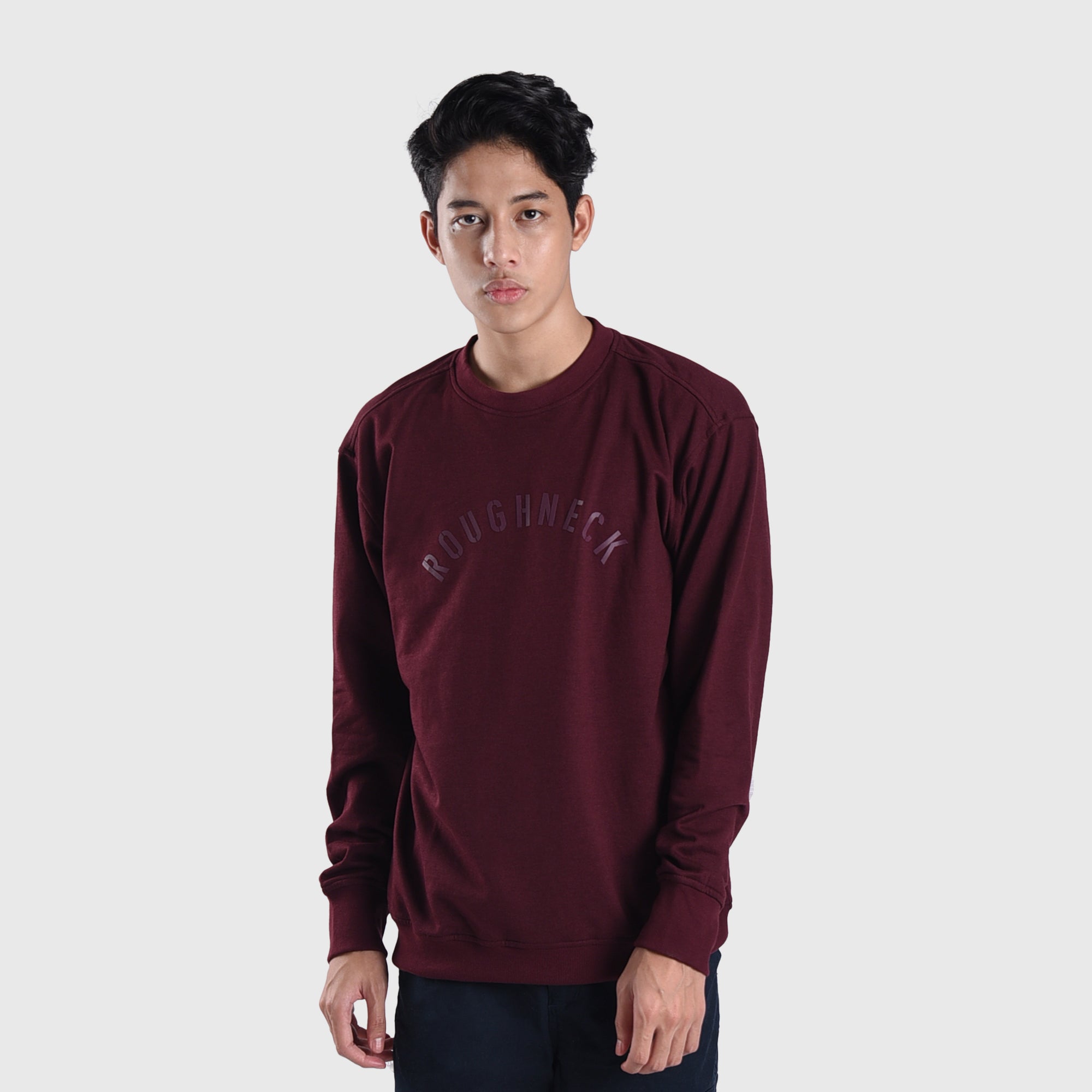 SS439 Maroon HD Sig Crewneck