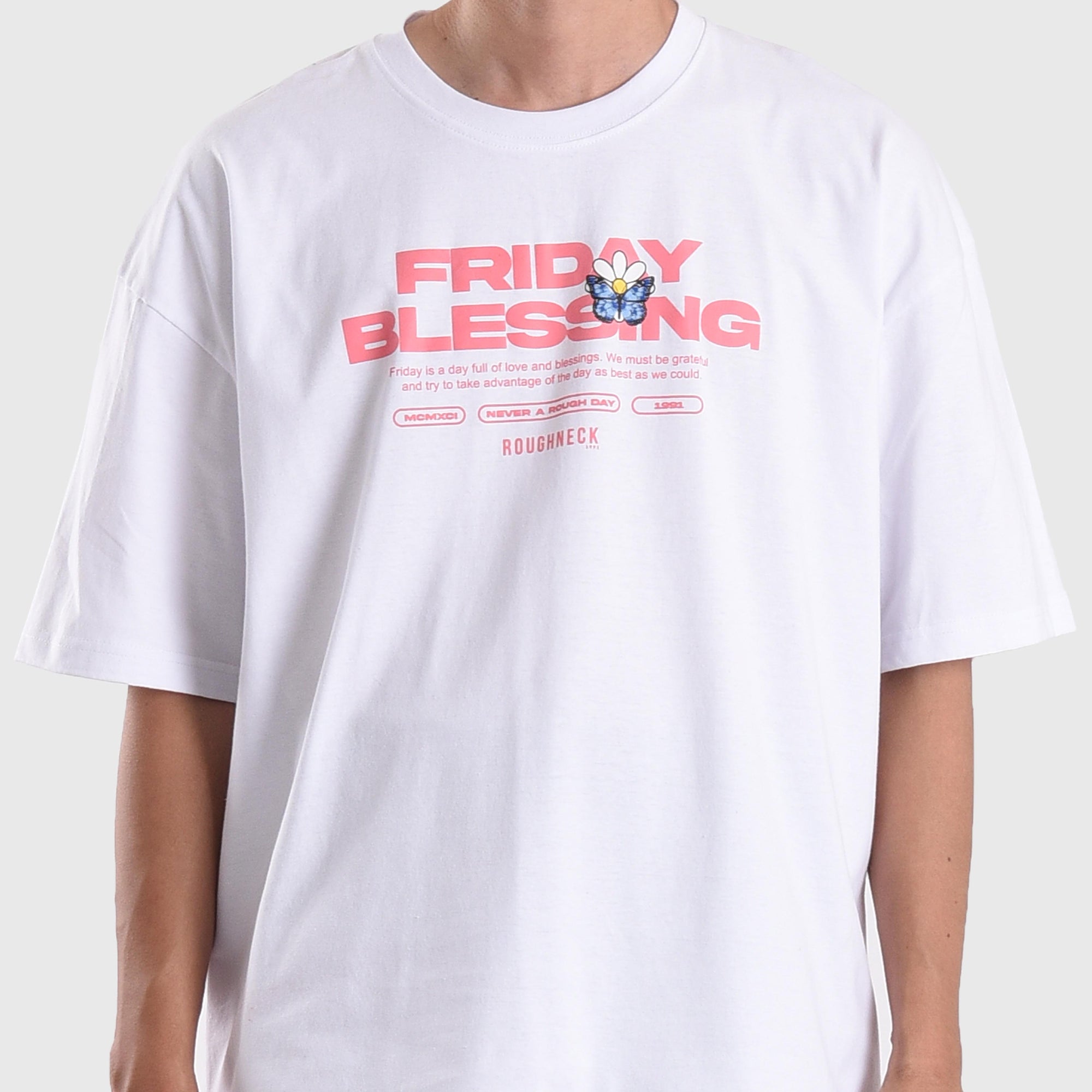 OT142 White Friday Blessing Oversize Tshirt