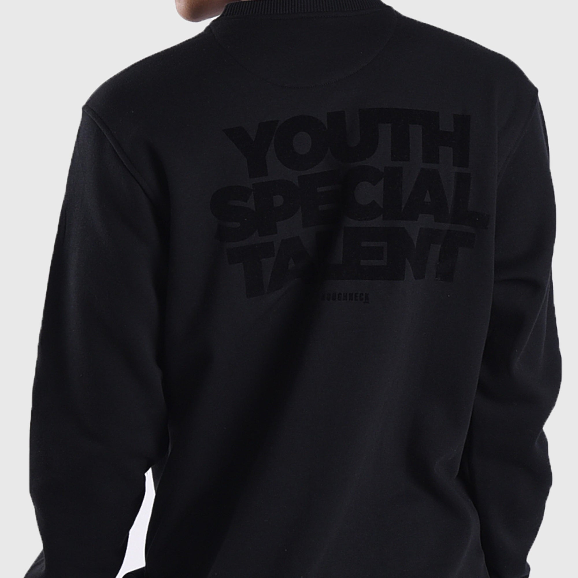 SS472 Black Youth Talent Crewneck