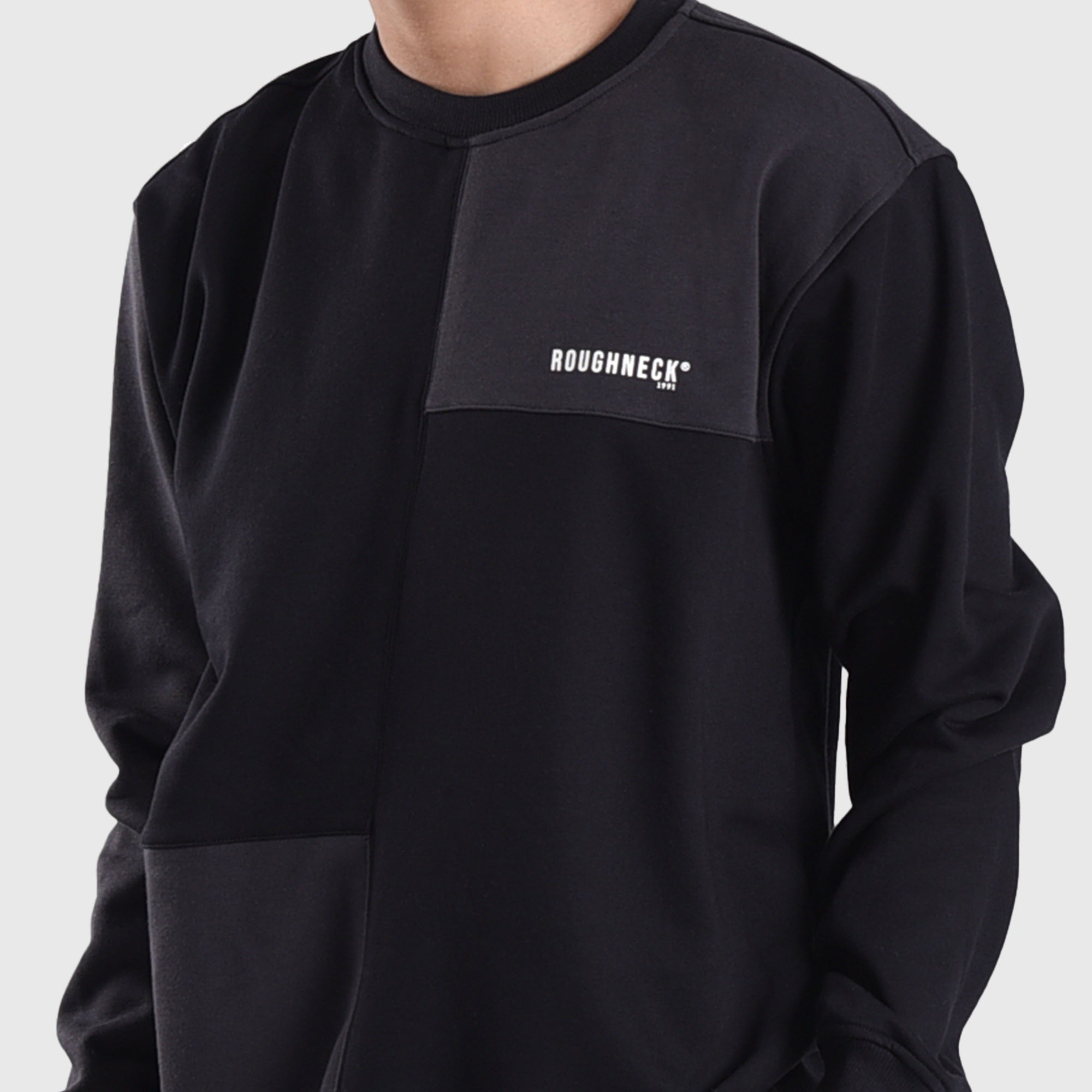 SS460 Black Mini Sig Crewneck