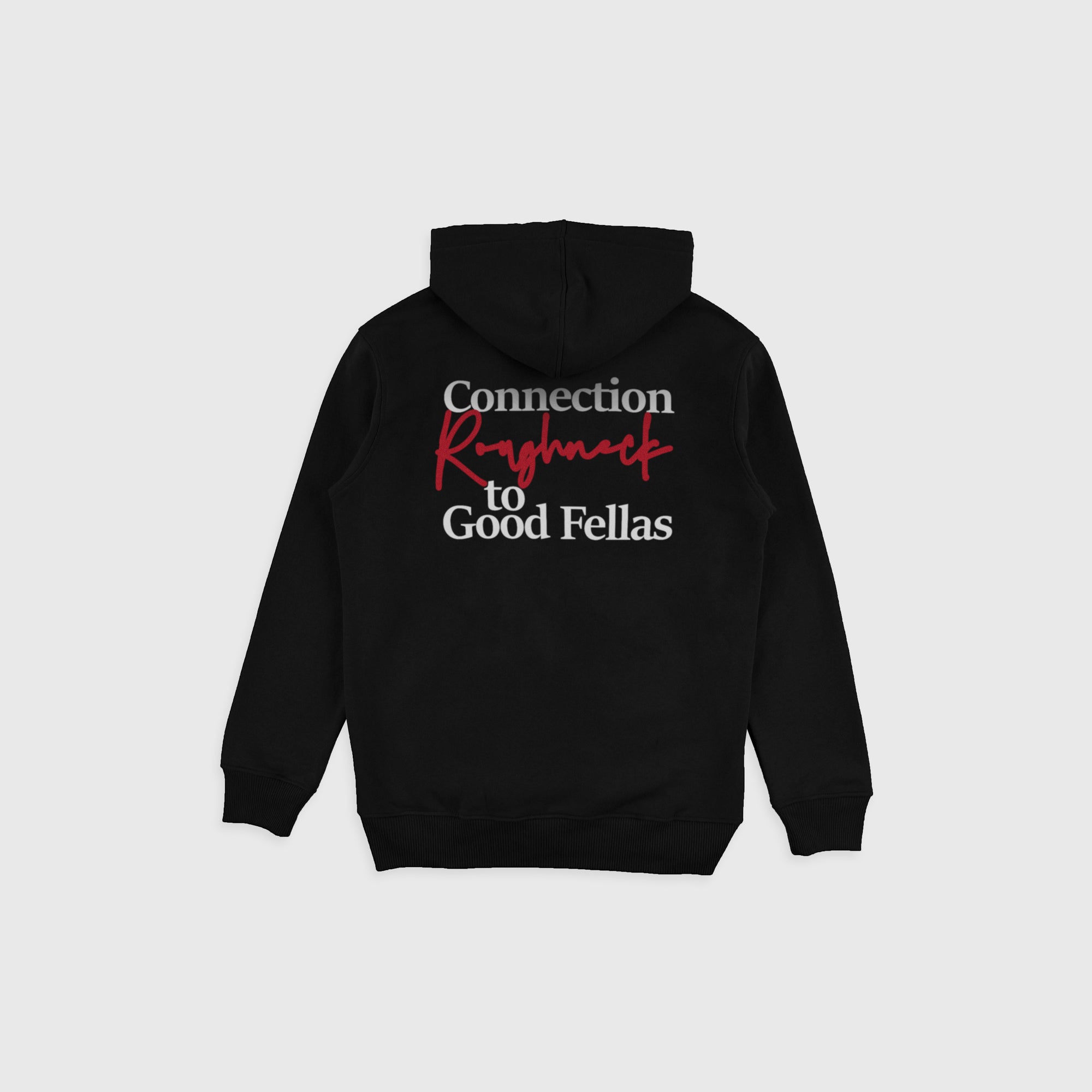 HZ064 Black Good Fellas Zipper Hoodie