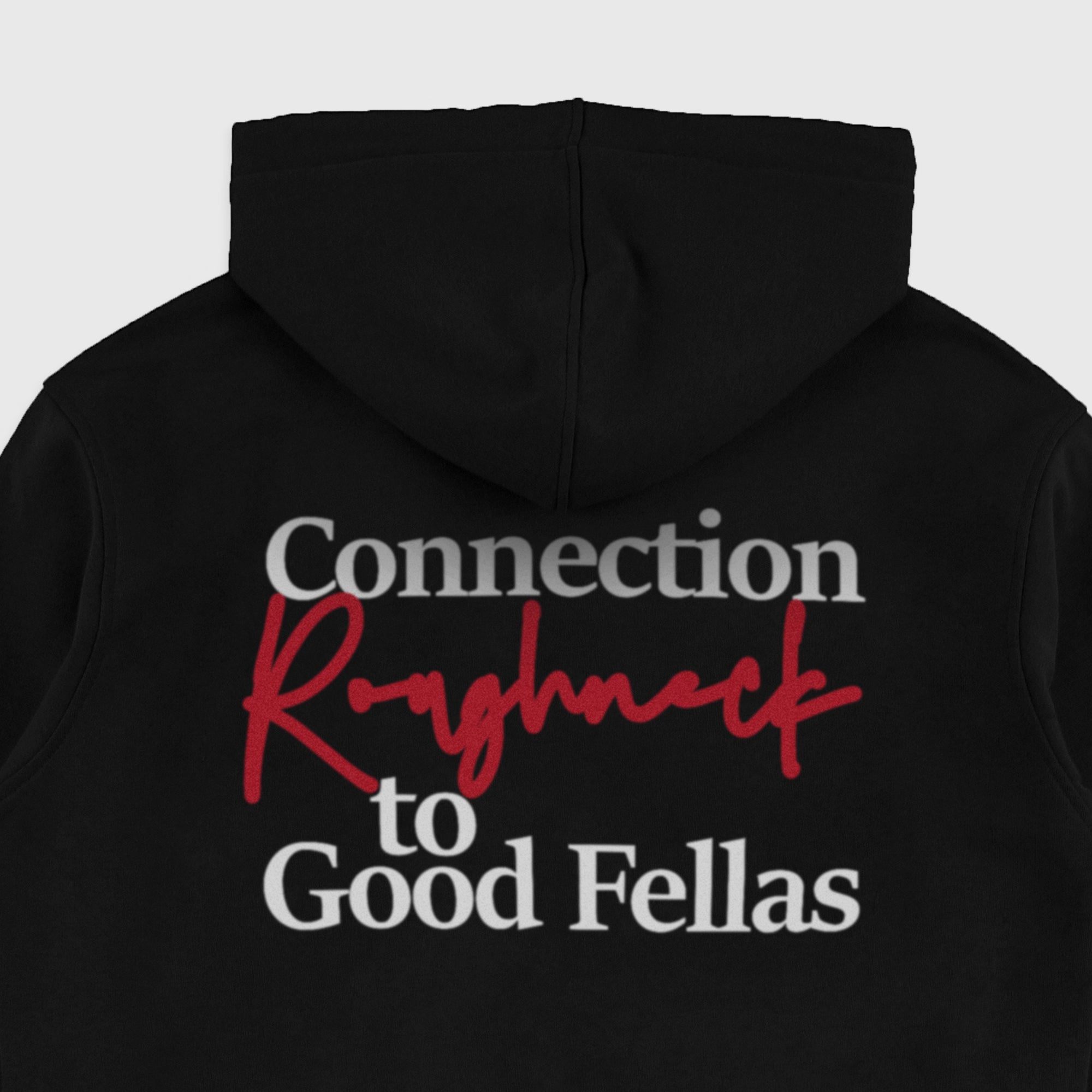 HZ064 Black Good Fellas Zipper Hoodie