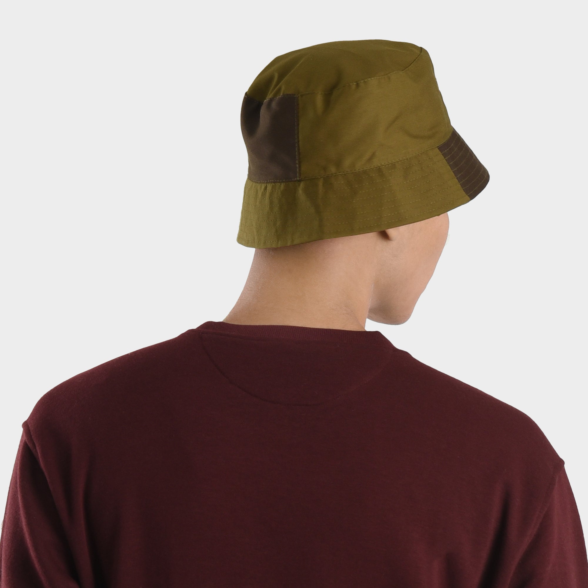 CP026 Brown Two Toned Bucket Hat