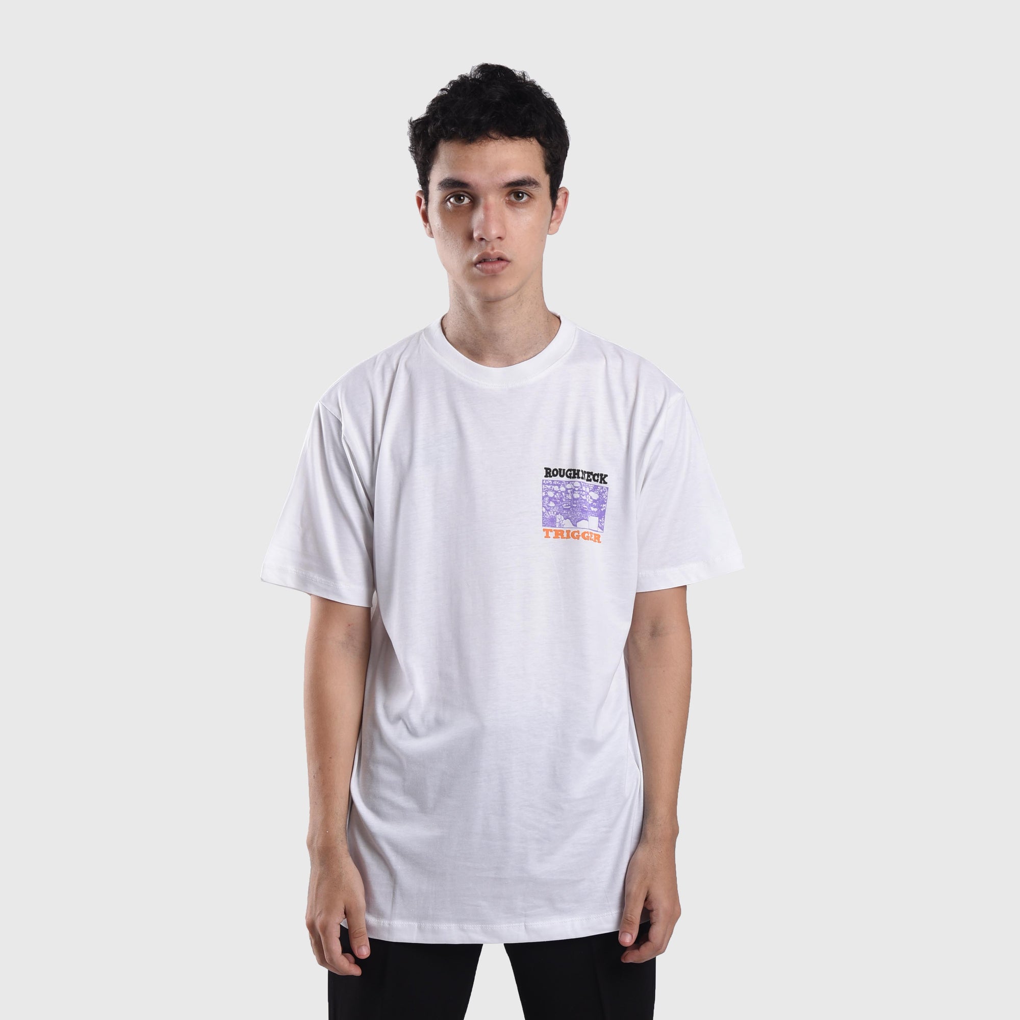 T577 White Trigger Tshirt