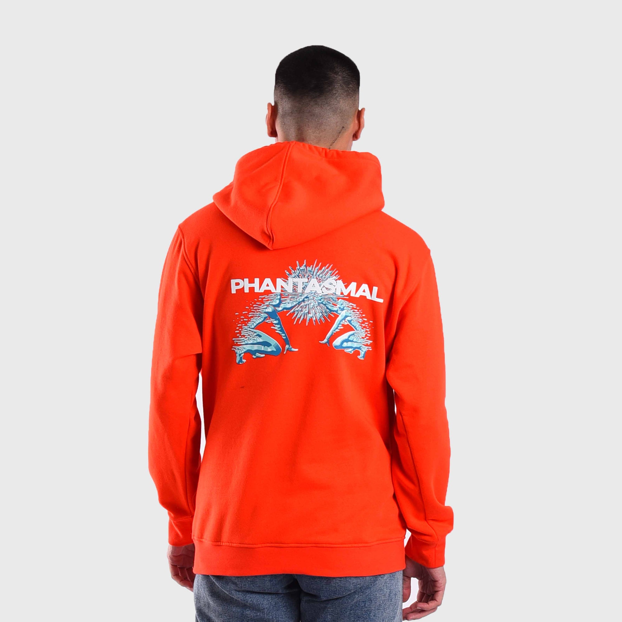 H987 Orange Phantasmal Hoodie