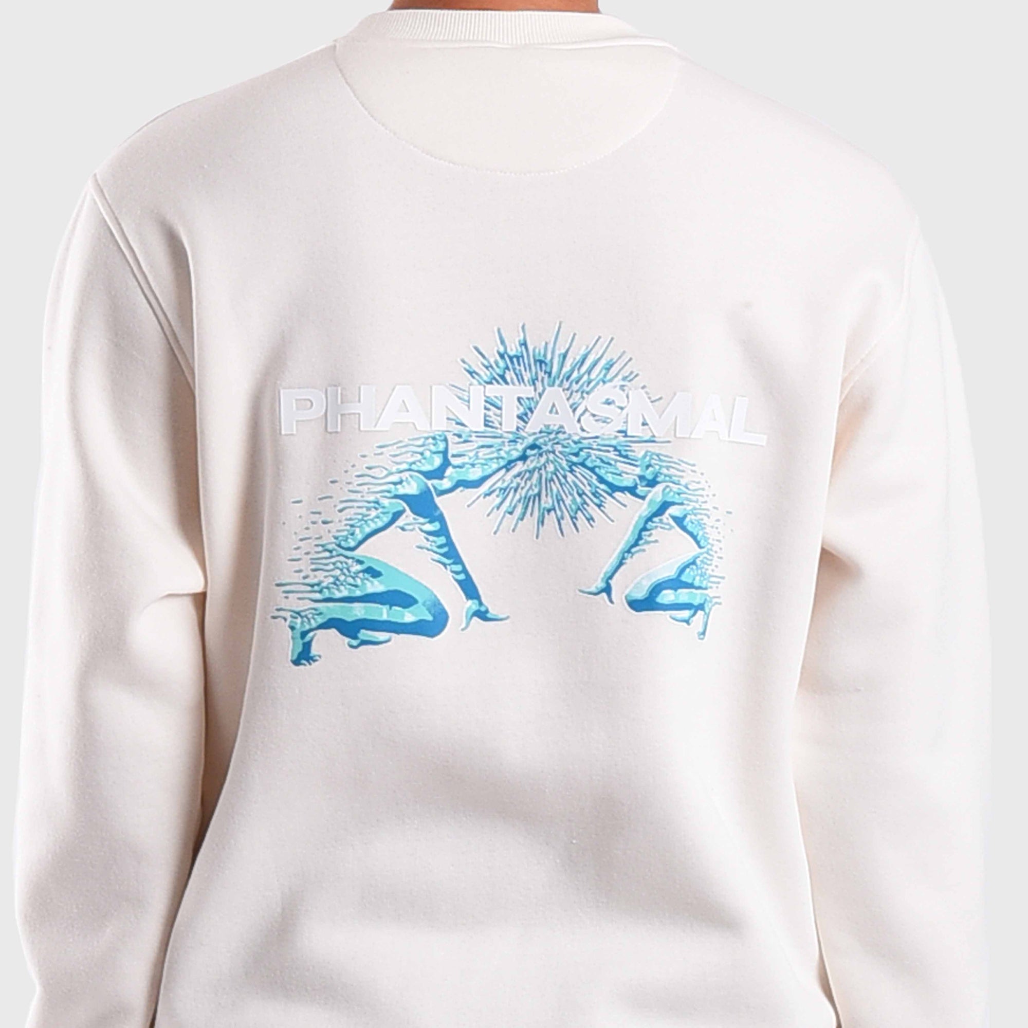 SS503 White Phantasmal Crewneck