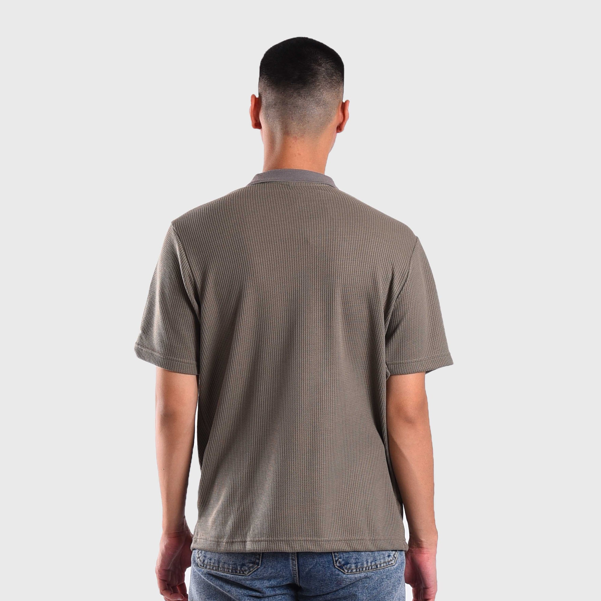 S009 Olive Mountain Hill Polo Shirt