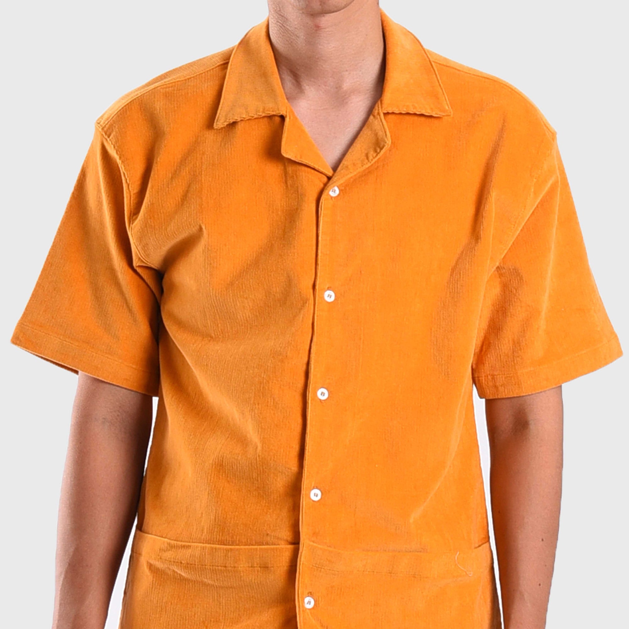 S002 Mustard Equipe Move Short Sleeve Shirt