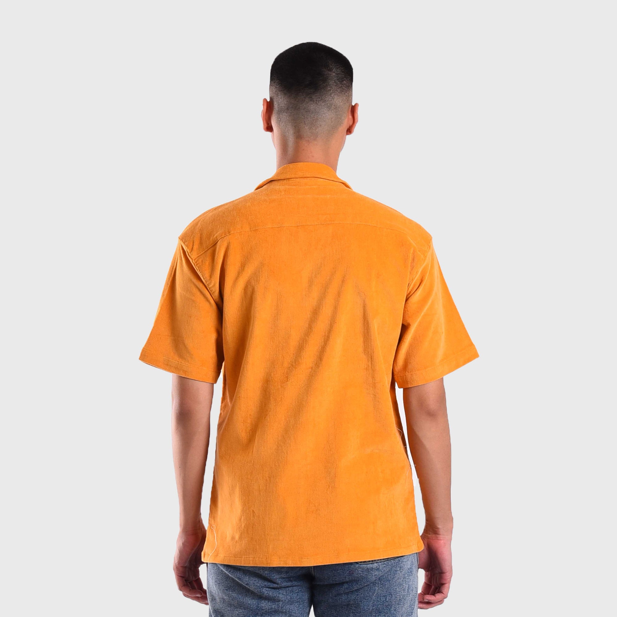 S002 Mustard Equipe Move Short Sleeve Shirt