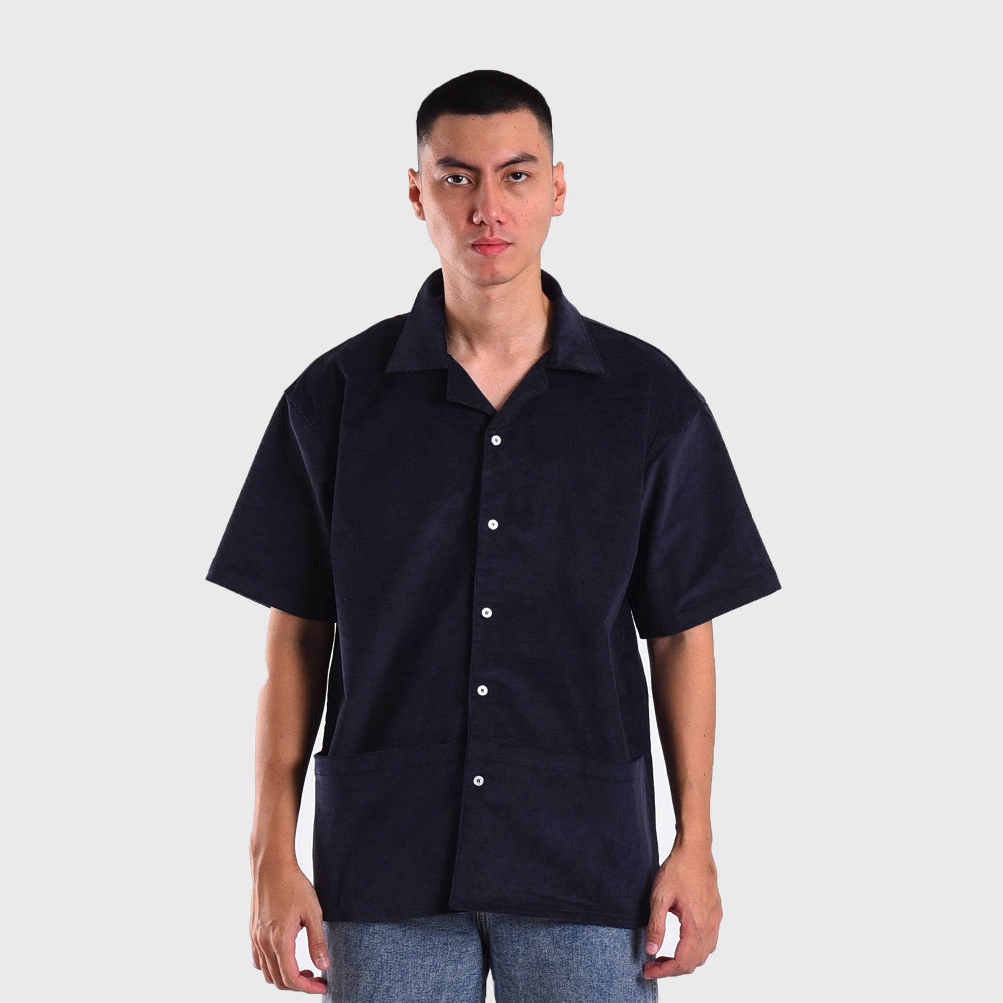 S003 Navy Equipe Move Shirt