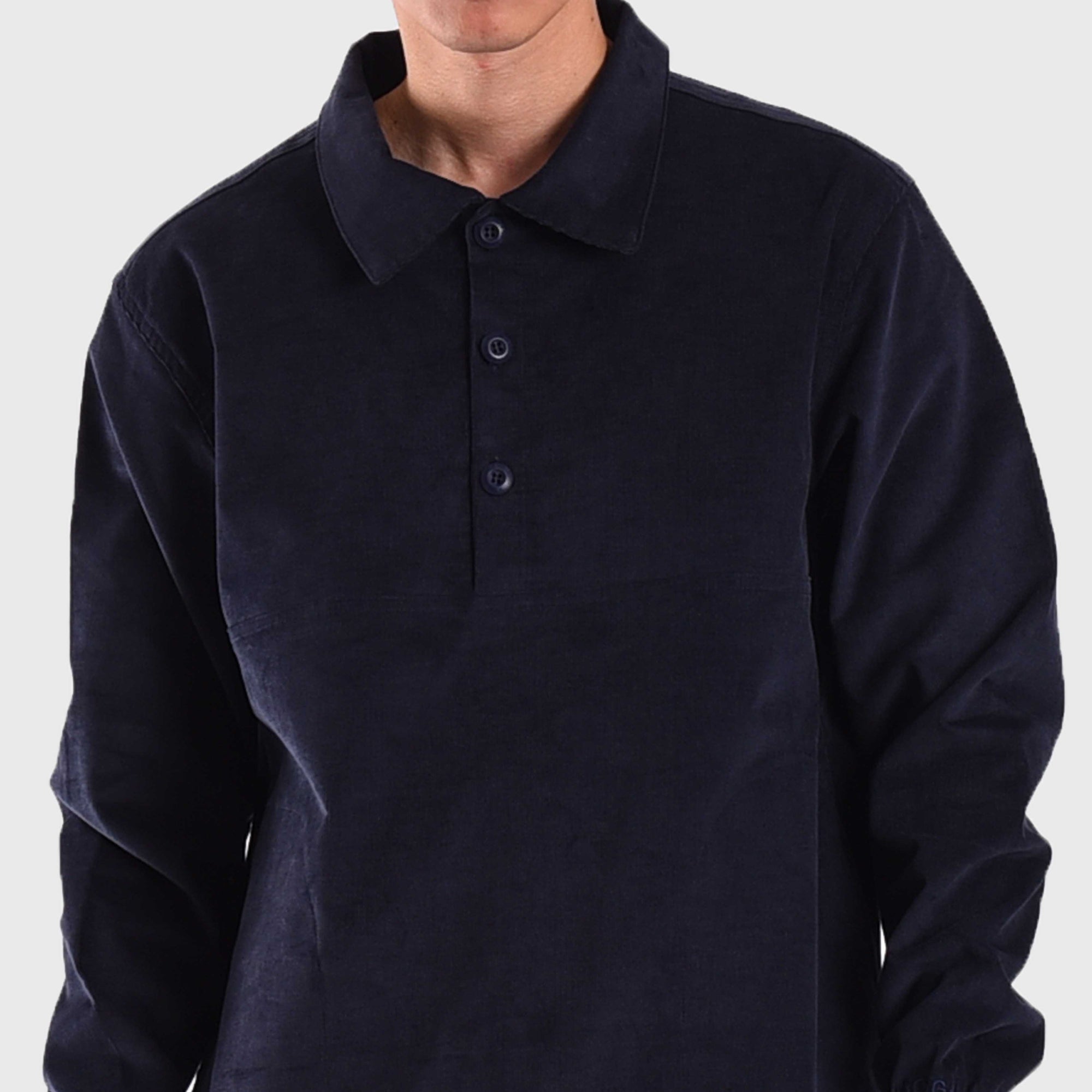 S006 Navy Auncion Polo Shirt