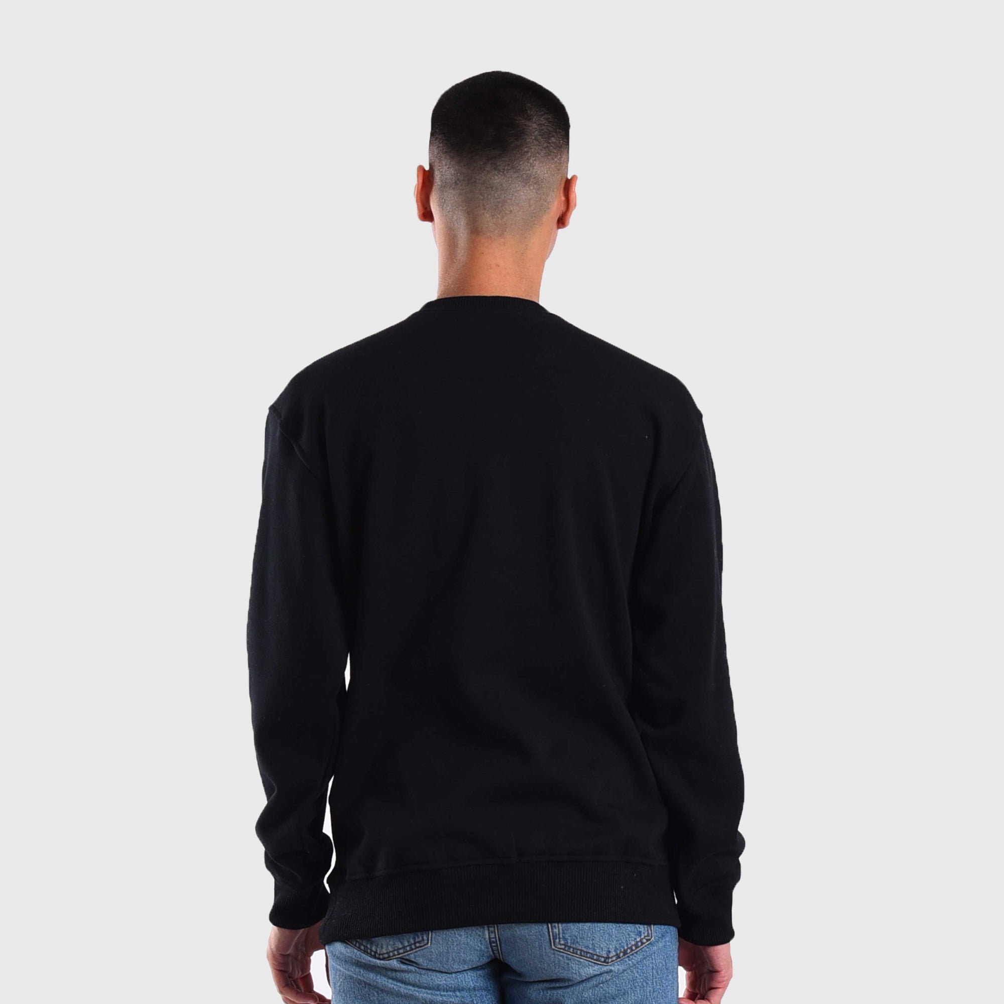 Roughneck SS535 Black Decotype Dert Crewneck