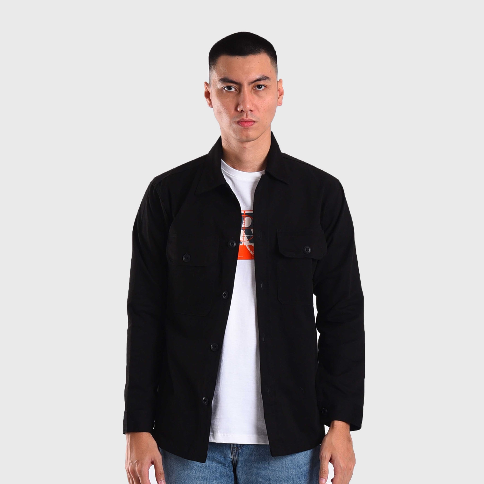 Roughneck TJ020 Black Shirley Canvas Jacket